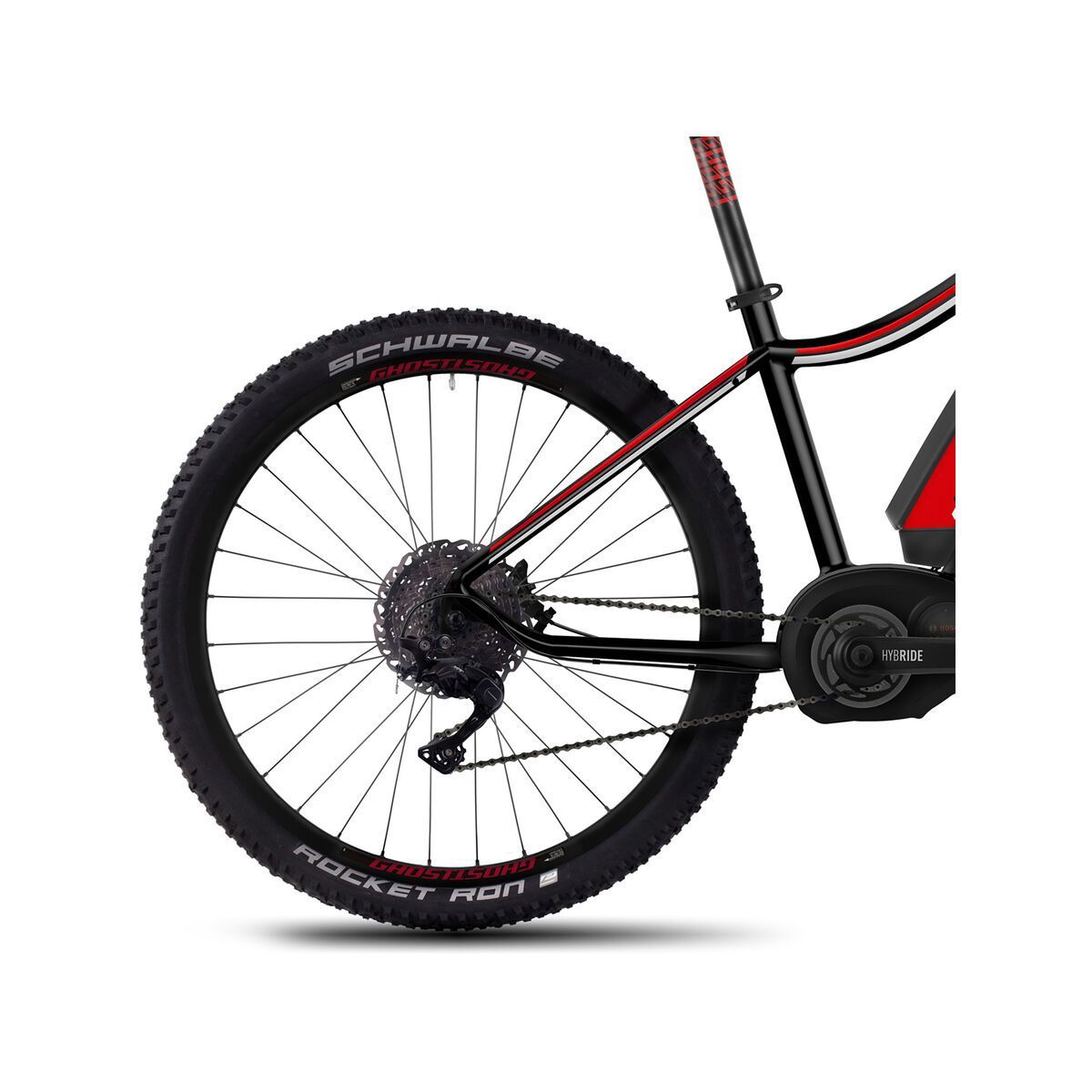 Ghost Teru 8 Miss, black/red/white - Bild 4