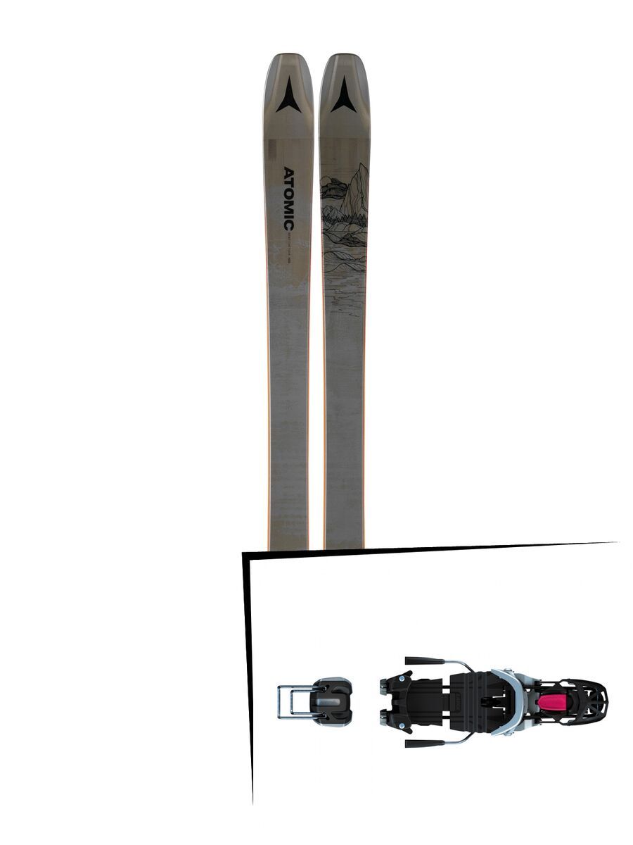 Set: Atomic Bent Chetler 100 2019 + Rottefella NTN Freedom - Bild 1