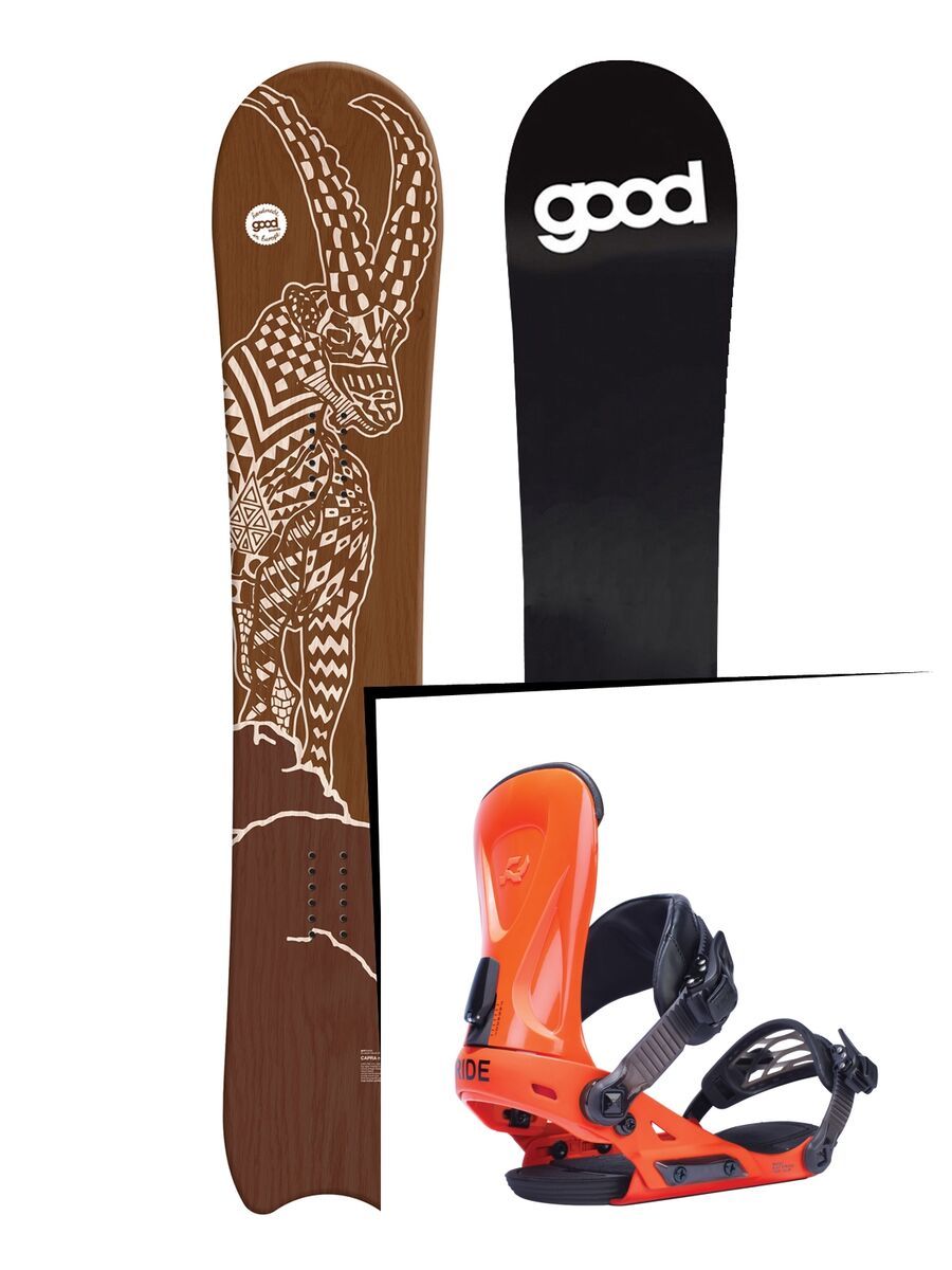 Set: goodboards Capra 2017 + Ride Revolt (1770168S) - Bild 1