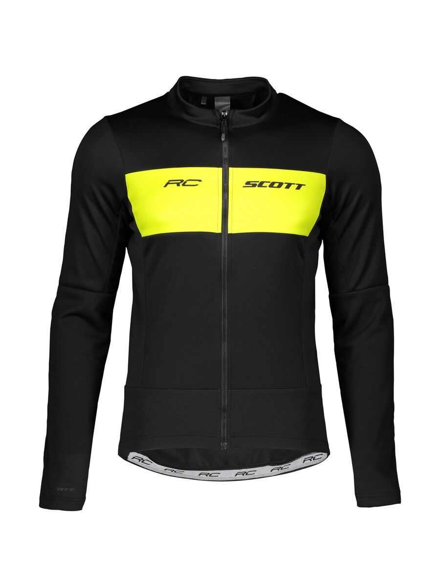 Scott RC Warm Hybrid WB Jacket, black/sulphur yellow - Bild 1