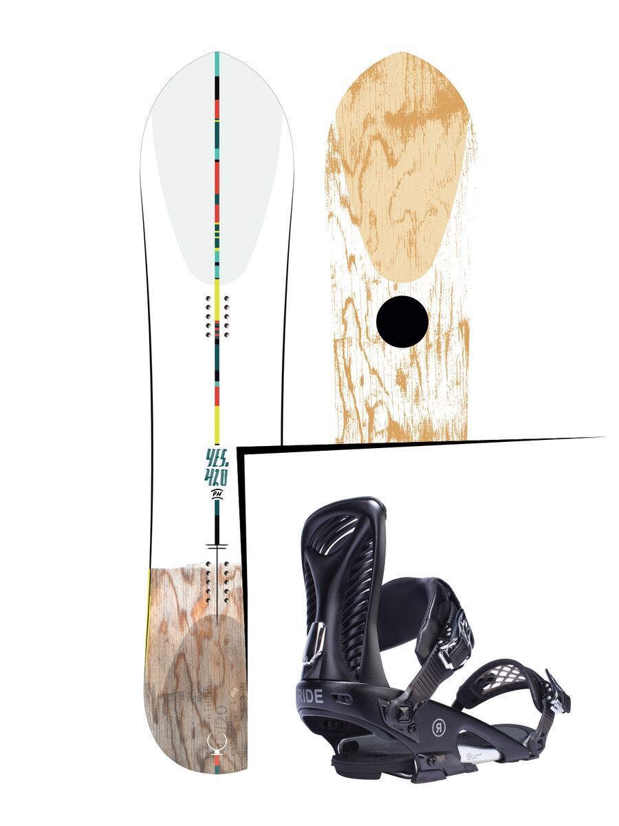 Set: Yes The 420 Powder Hull 2017 + Ride Capo (1770112S) - Bild 1