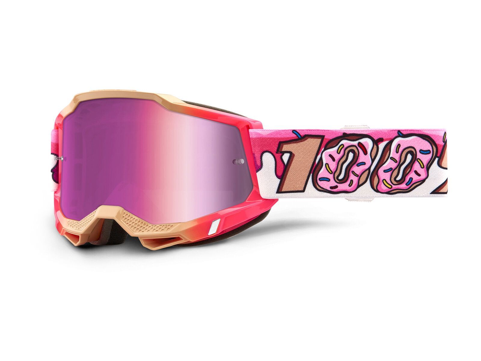 100% Accuri 2 Goggle - Mirror Pink, donut - Bild 1