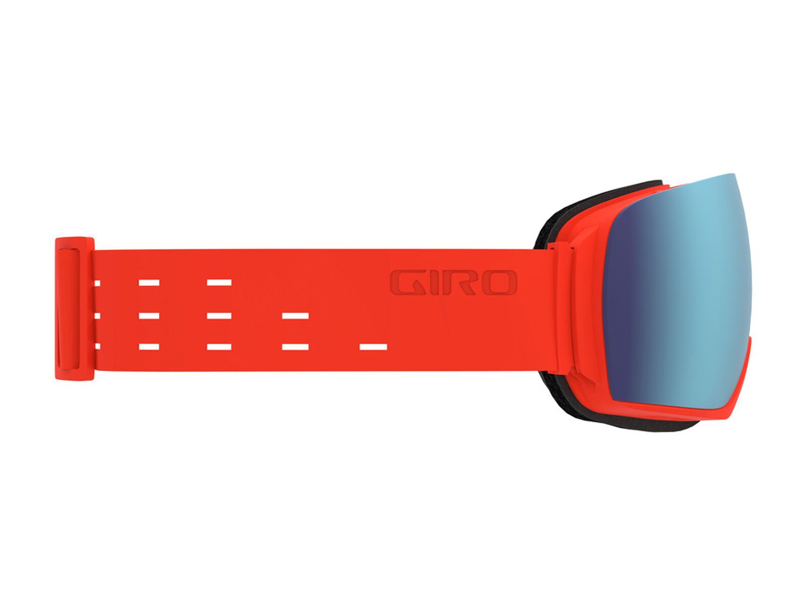 Giro Article inkl. WS, silicone vermillion/Lens: vivid royal - Bild 4