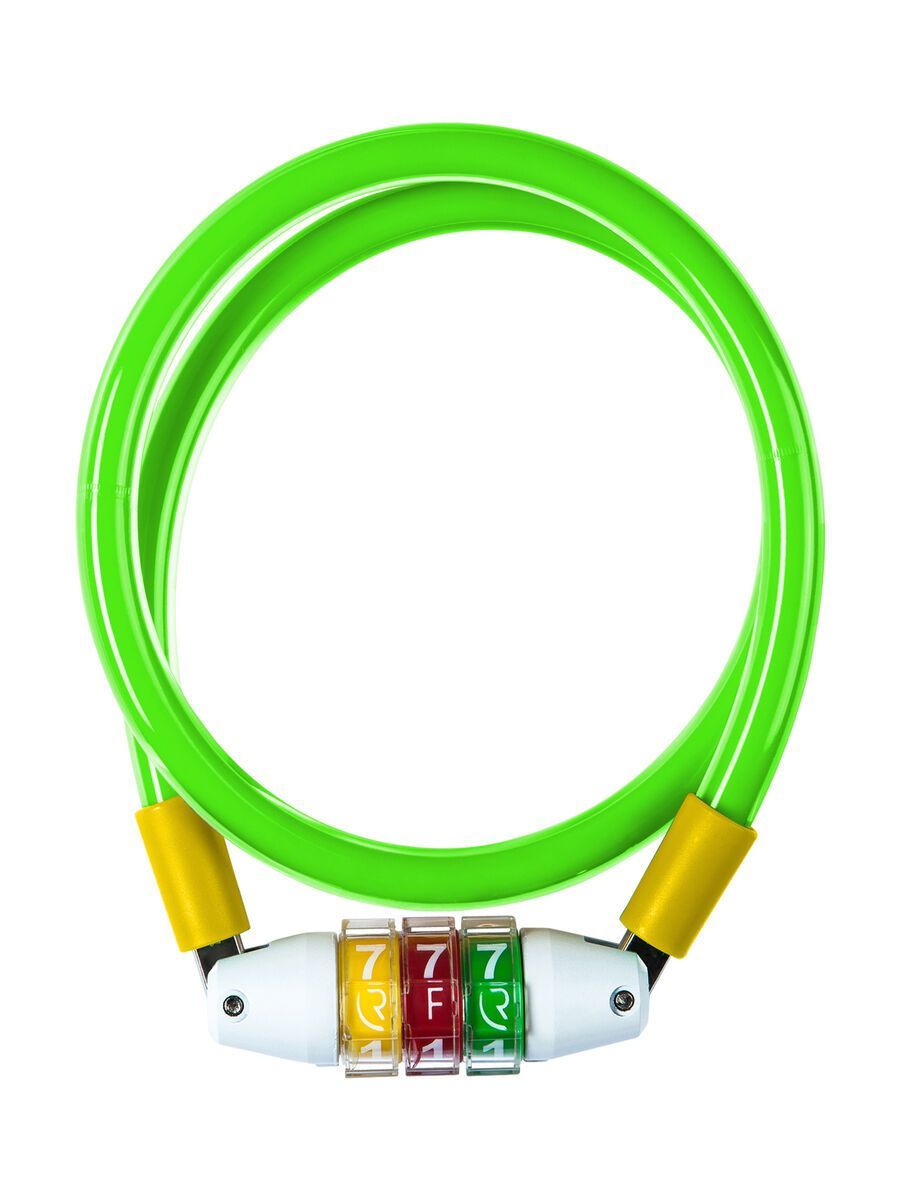 Cube RFR Zahlenkabelschloss Style CMPT, green´n´yellow - Bild 1