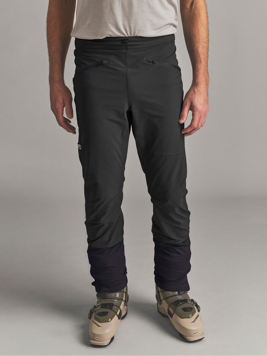 Ortovox Venet Softshell Pants M, black raven - Bild 5