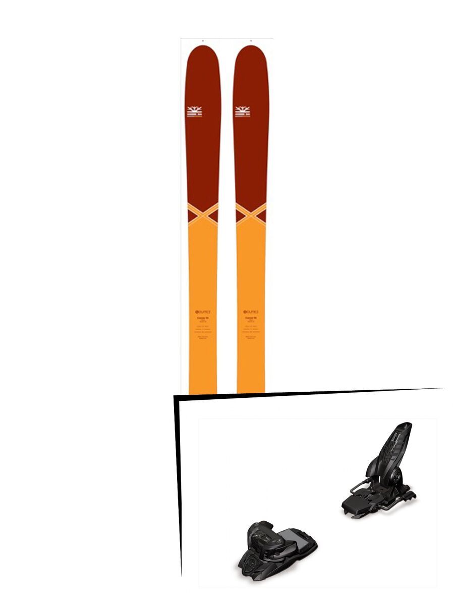 DPS Skis Set: Cassiar 95 Pure3 Special Edition 2016 + Marker Jester 16 - Bild 1