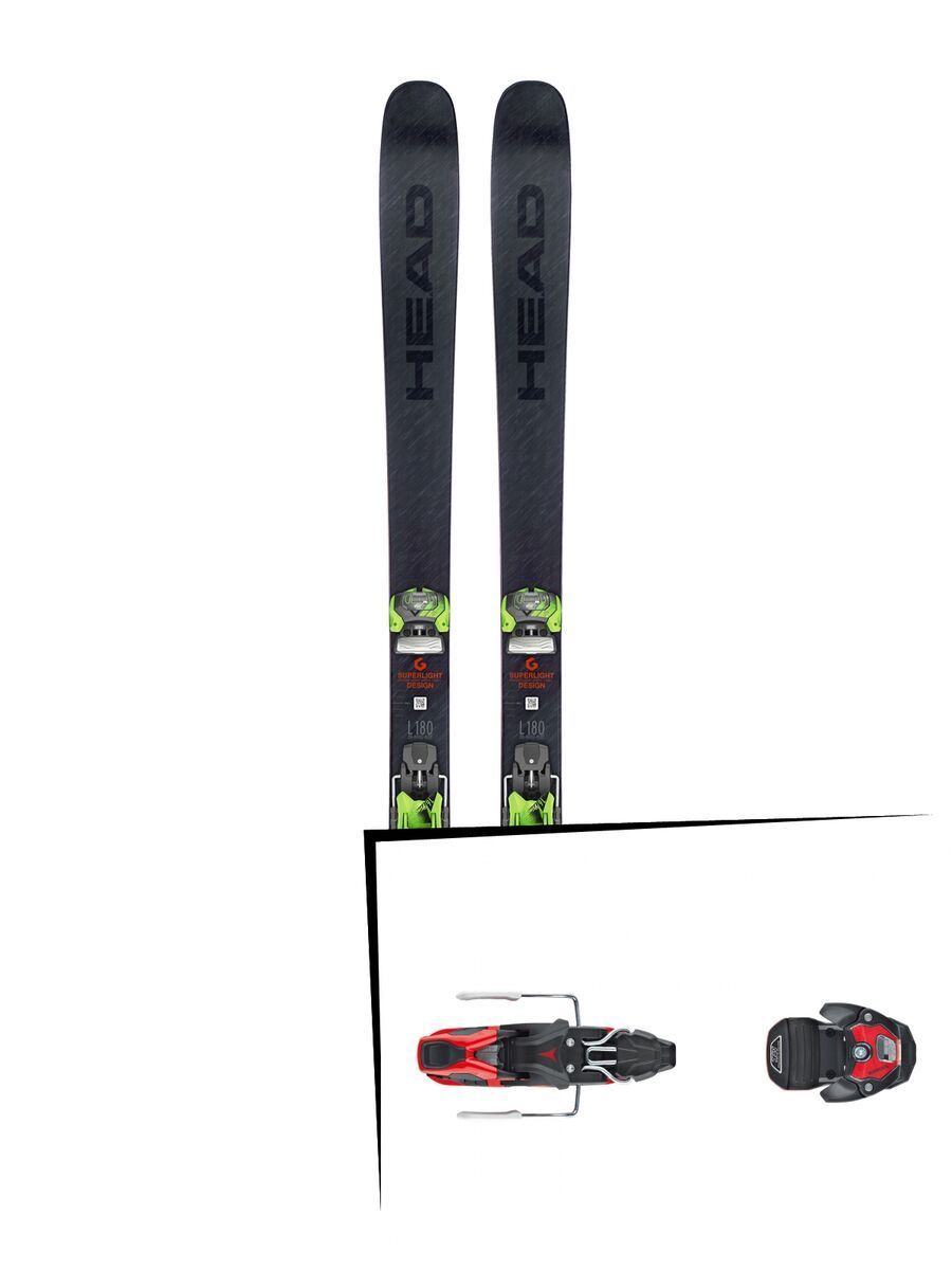 Set: Head Kore 99 2019 + Atomic Warden MNC 11 black/red - Bild 1