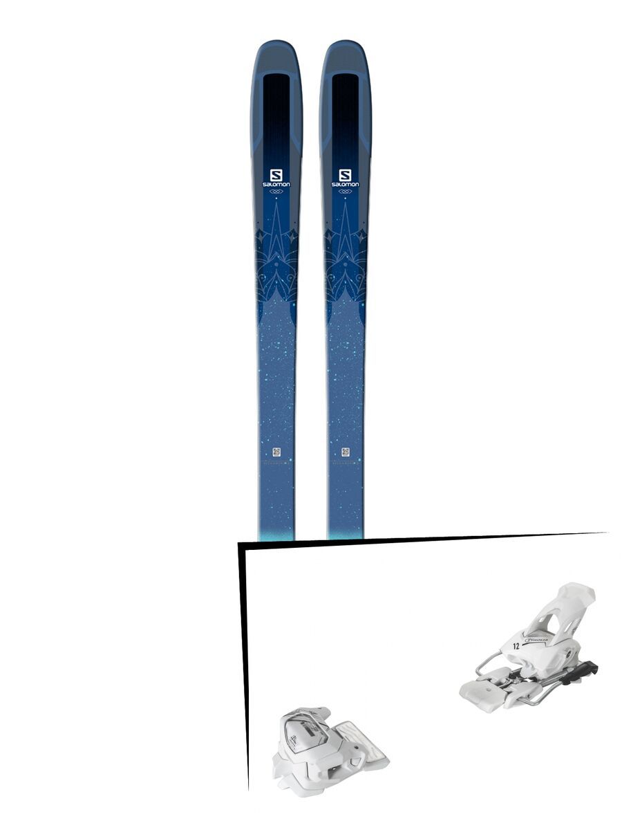 Set: Salomon QST Lux 92 2018 + Tyrolia Attack² 12 GW matt white - Bild 1