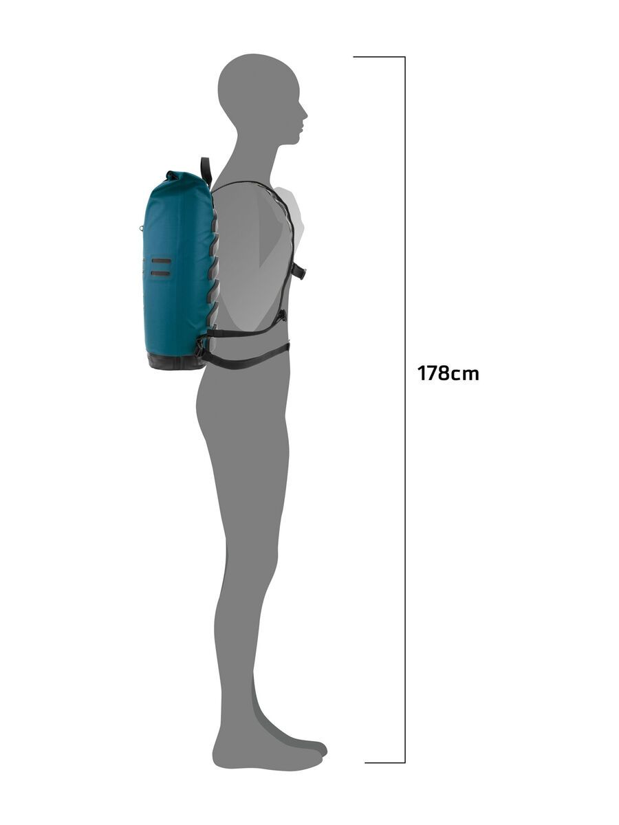 ORTLIEB Commuter-Daypack 21 L, petrol - Bild 8