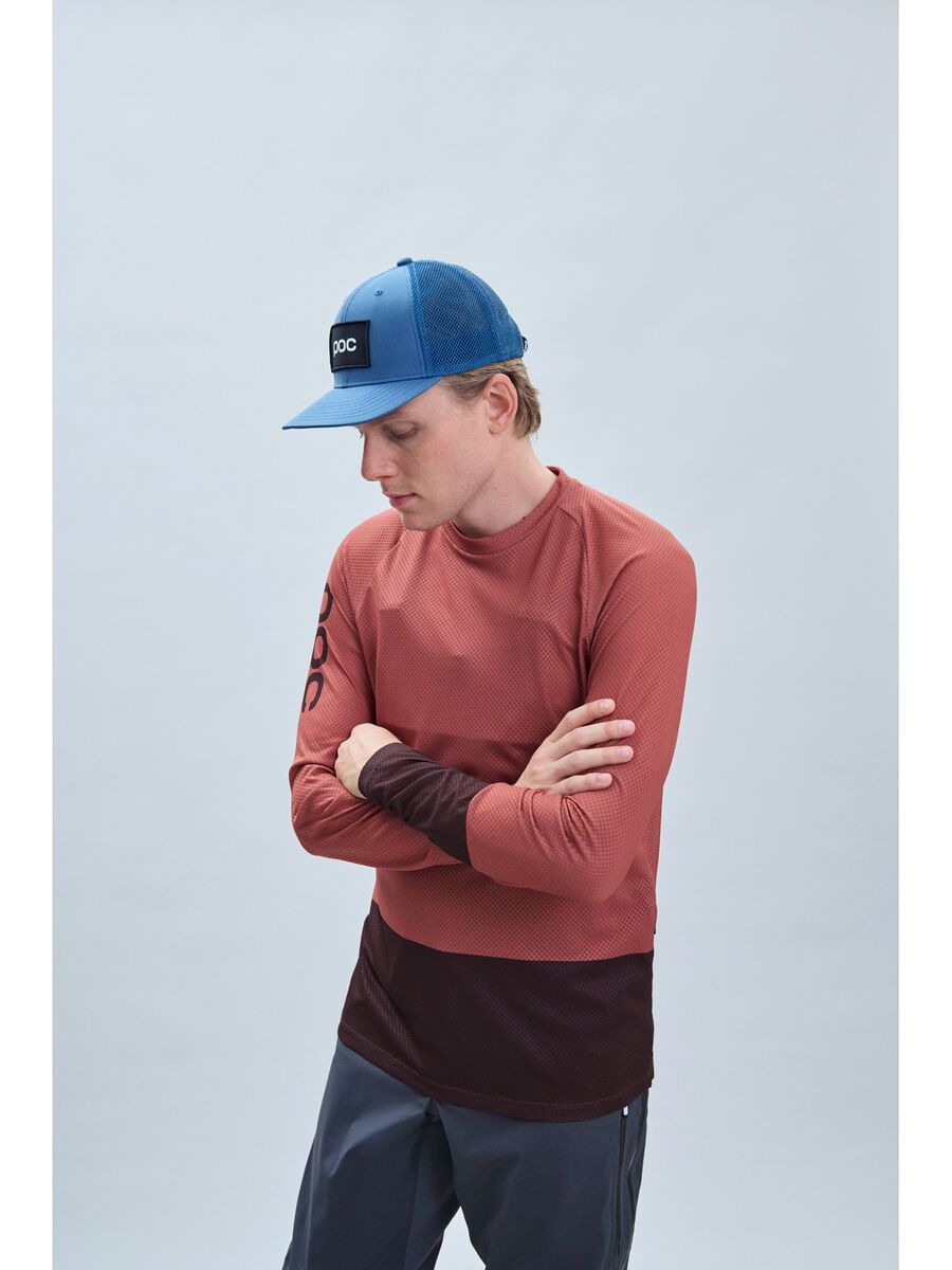 POC MTB Pure LS Jersey, himalayan salt/axinite brown - Bild 5