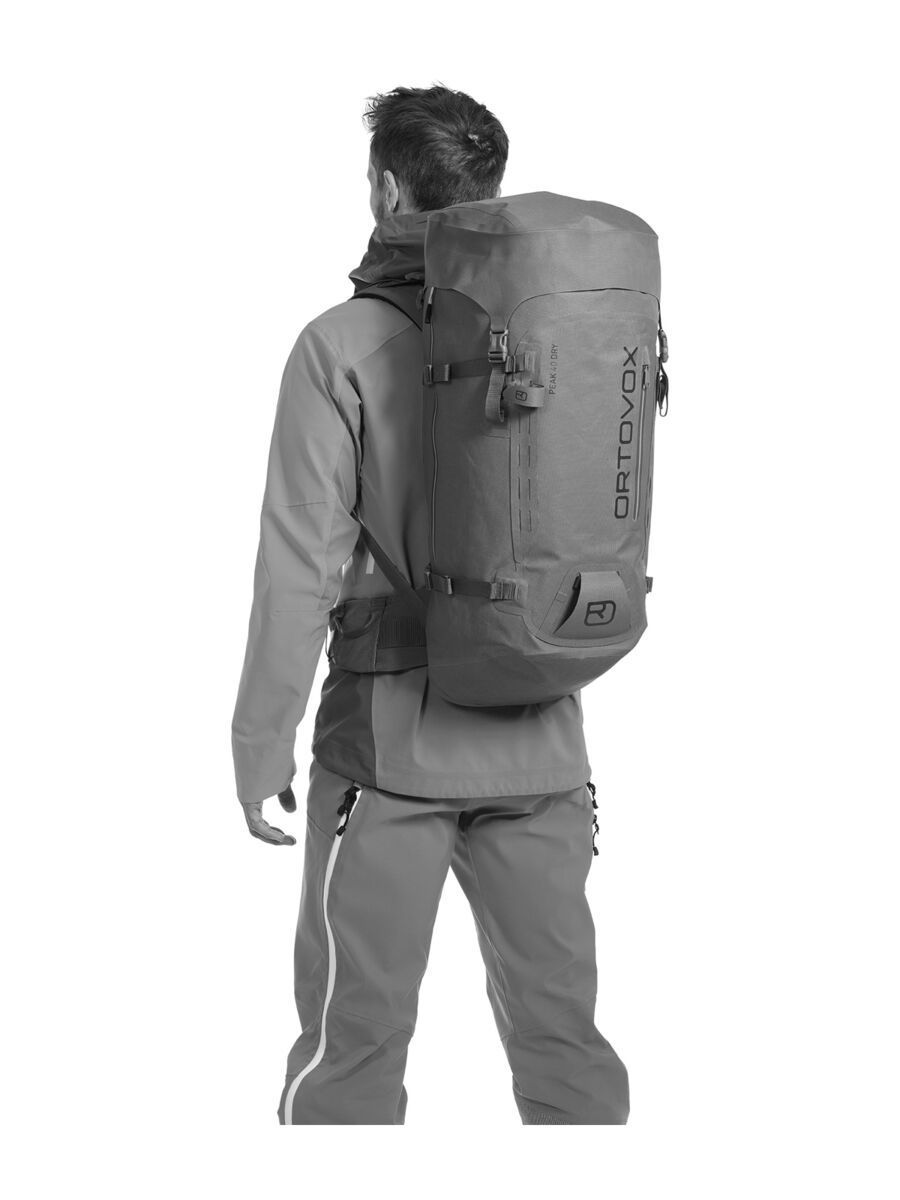 Ortovox Peak 40 Dry, black steel - Bild 4