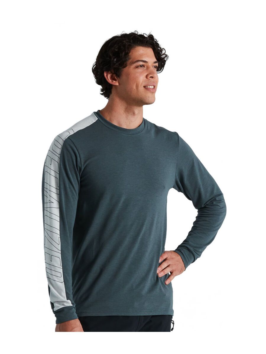 Specialized Trail Longsleeve Jersey, cast battleship - Bild 3