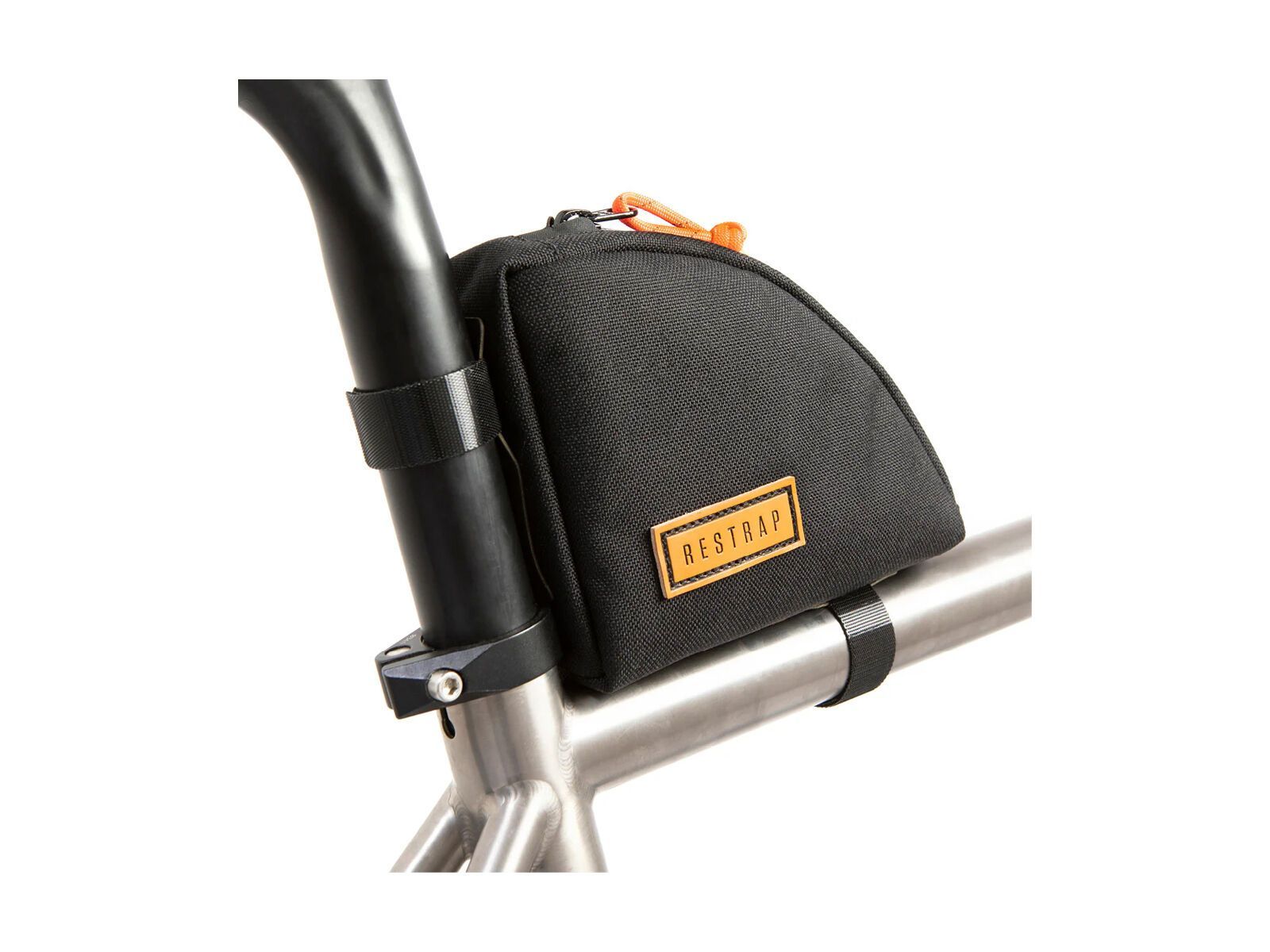 Restrap Rear Top Tube Bag - 0.8 L, black - Bild 4