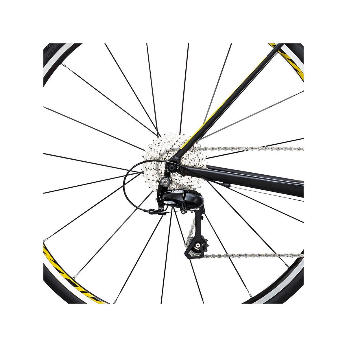 Cube Attain SL, black´n´yellow - Bild 4