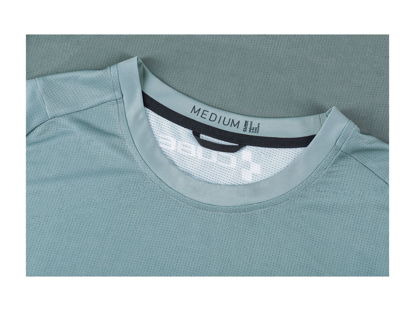 Cube Edge Rundhalstrikot kurzarm, green - Bild 5