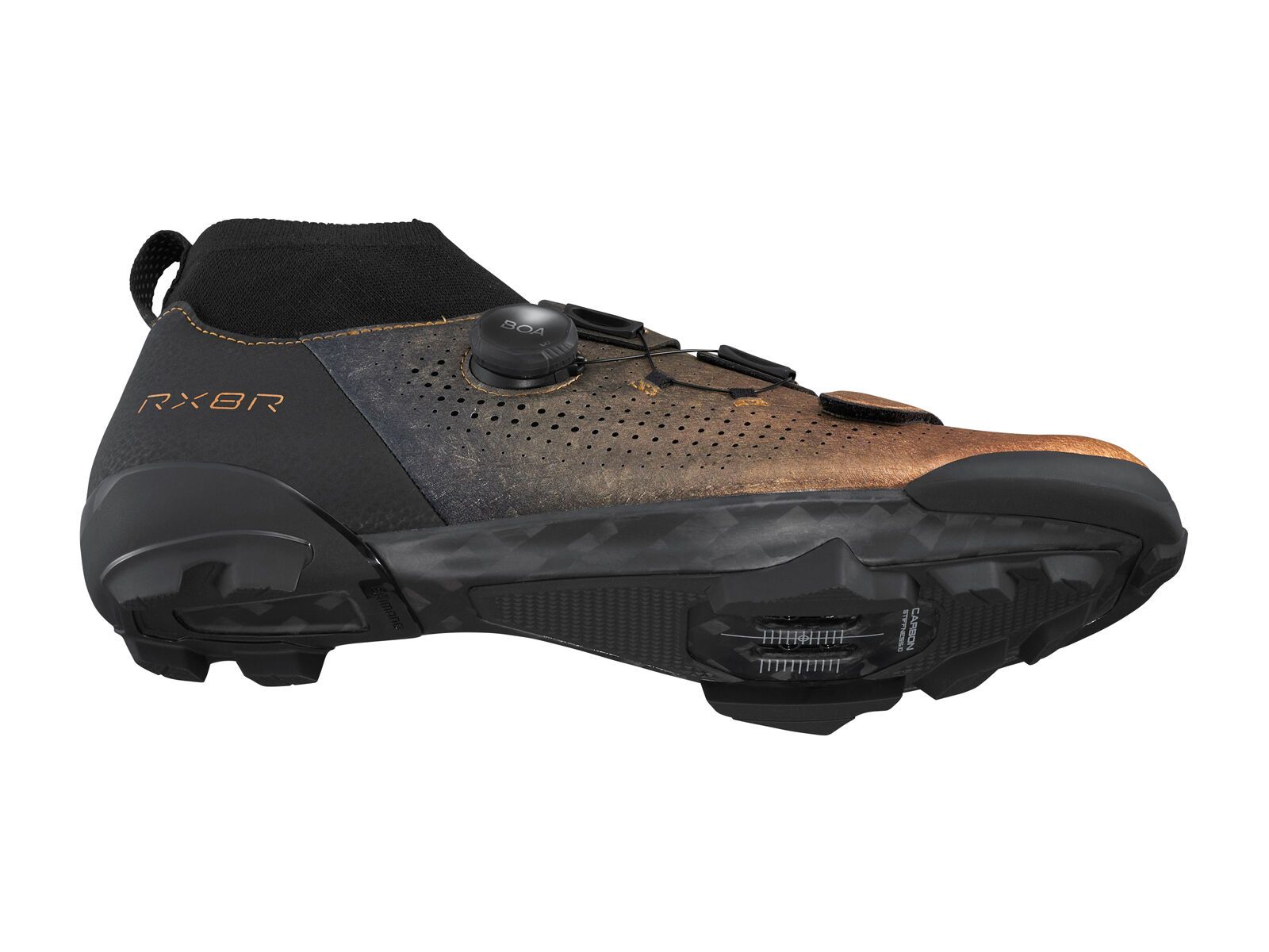 Shimano SH-RX801 Gravel, metallic orange - Bild 2