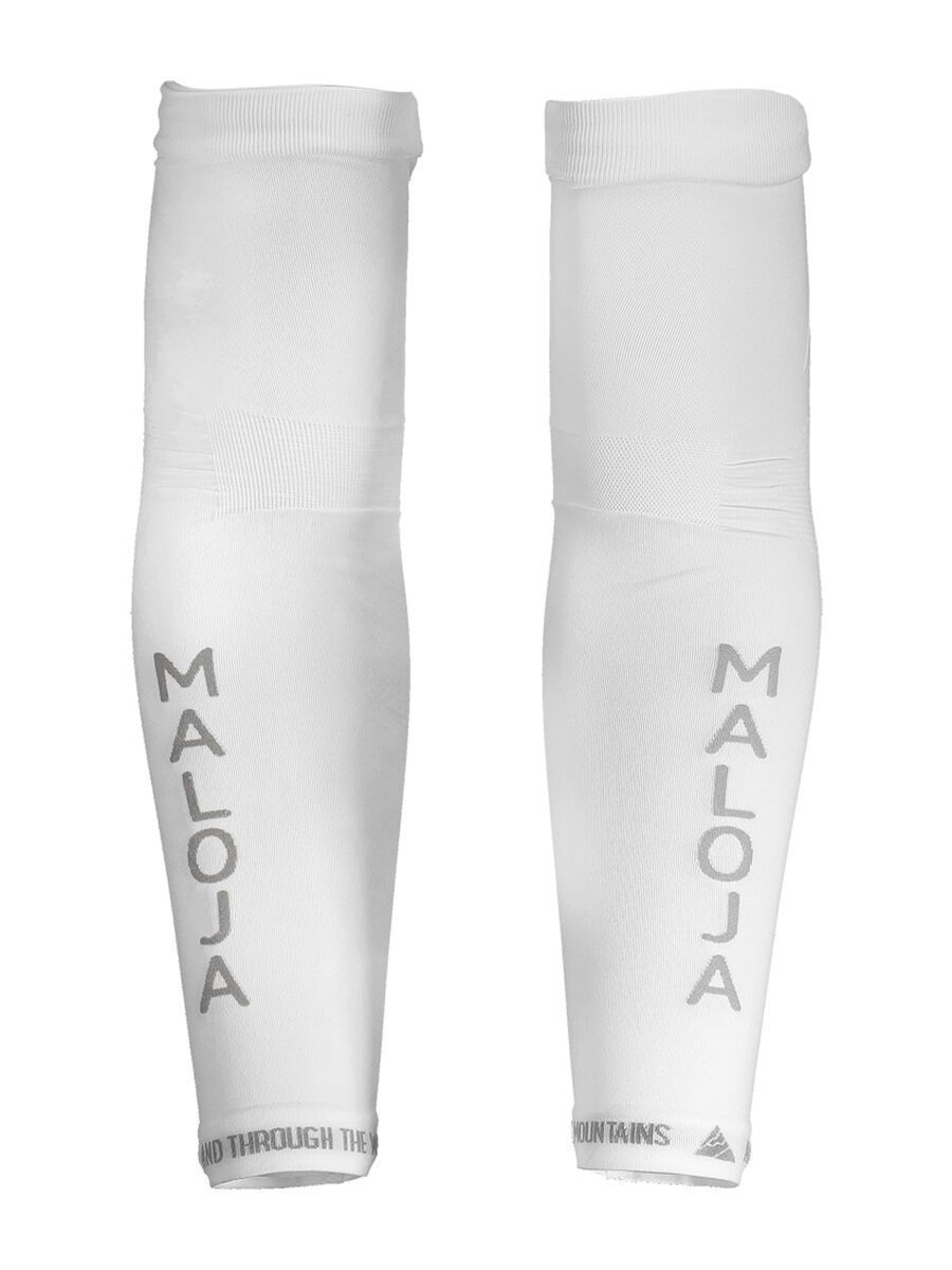Maloja PaslerM. Armwarmers NOS, snow - Bild 1