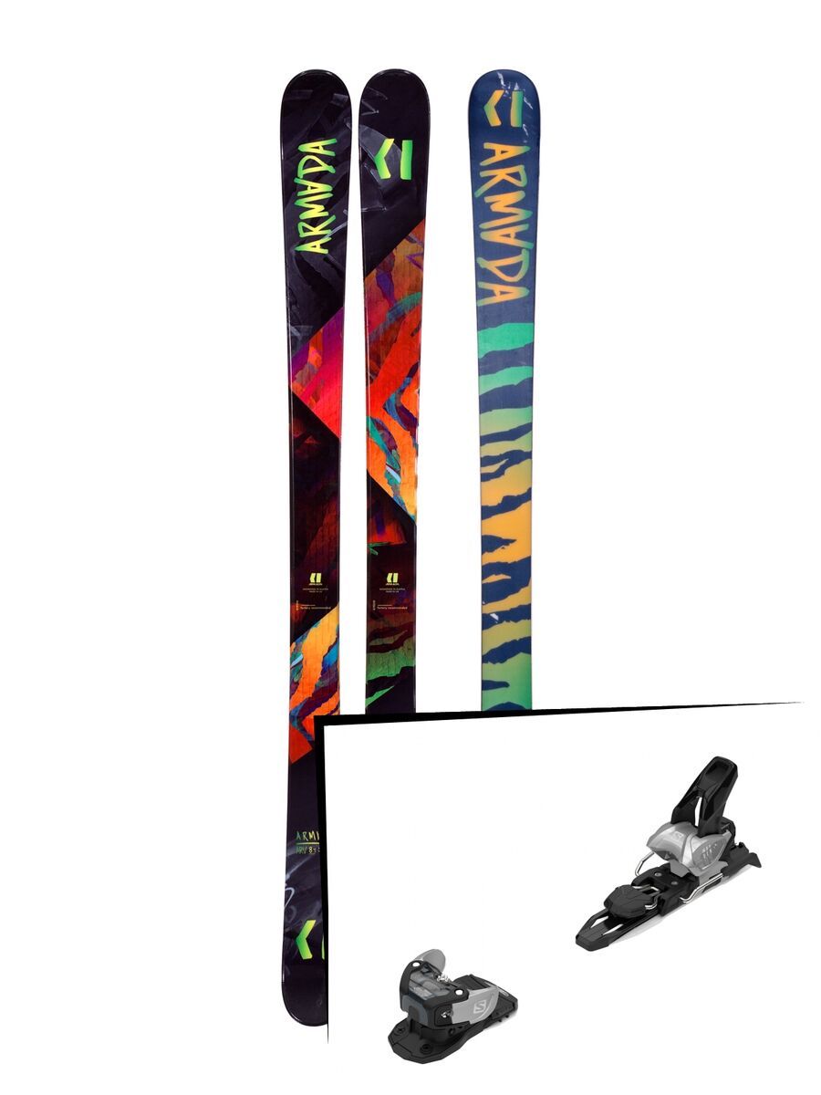 Set: Armada Arv 84 2019 + Salomon Warden MNC 11 silver/black - Bild 1