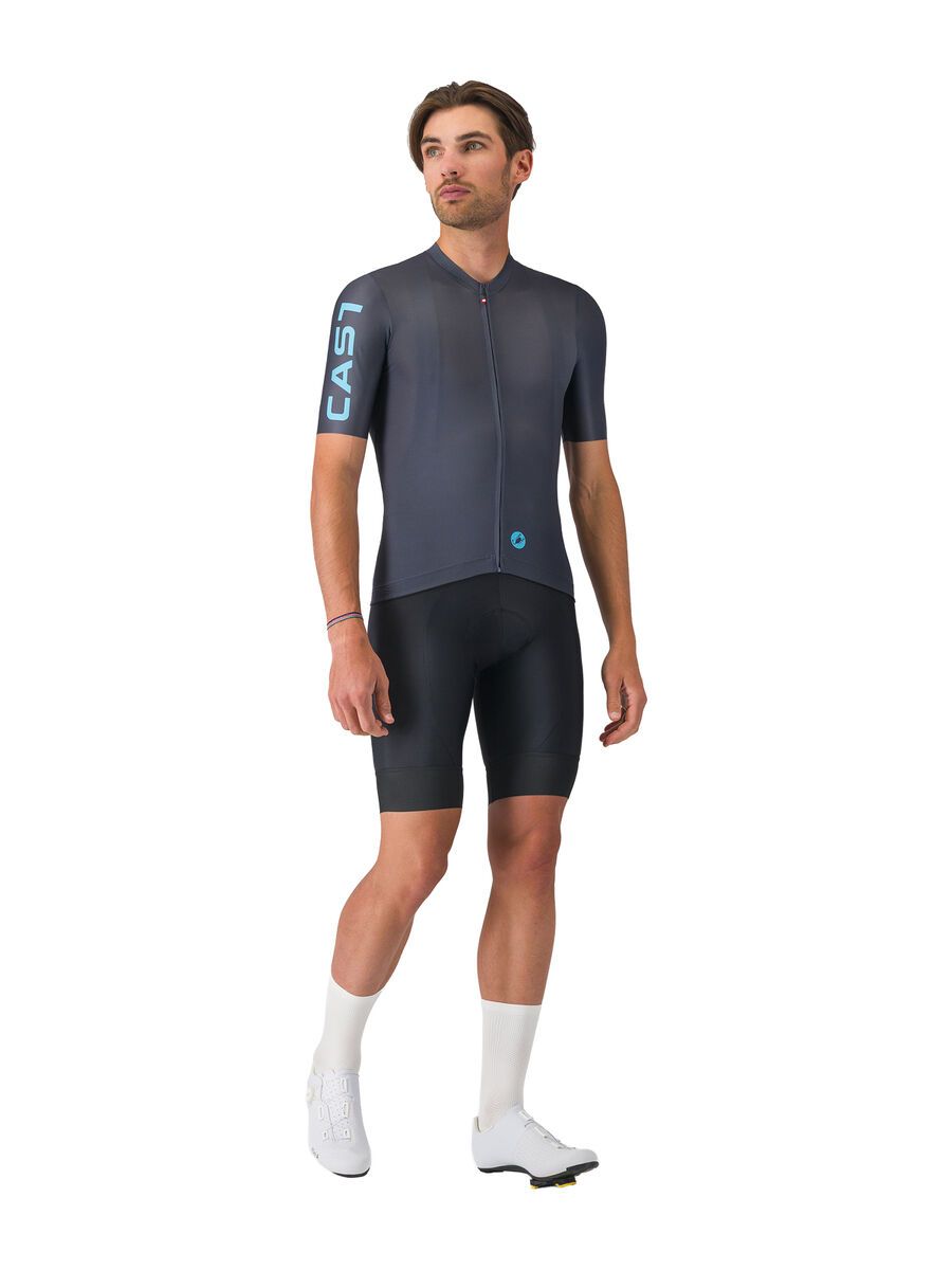 Castelli Entrata Apex Jersey, twilight blue/neon cobalt - Bild 7