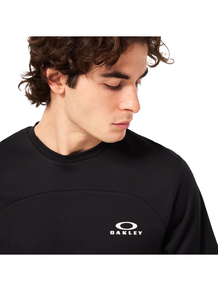 Oakley Free Ride SS Jersey, black/white - Bild 8