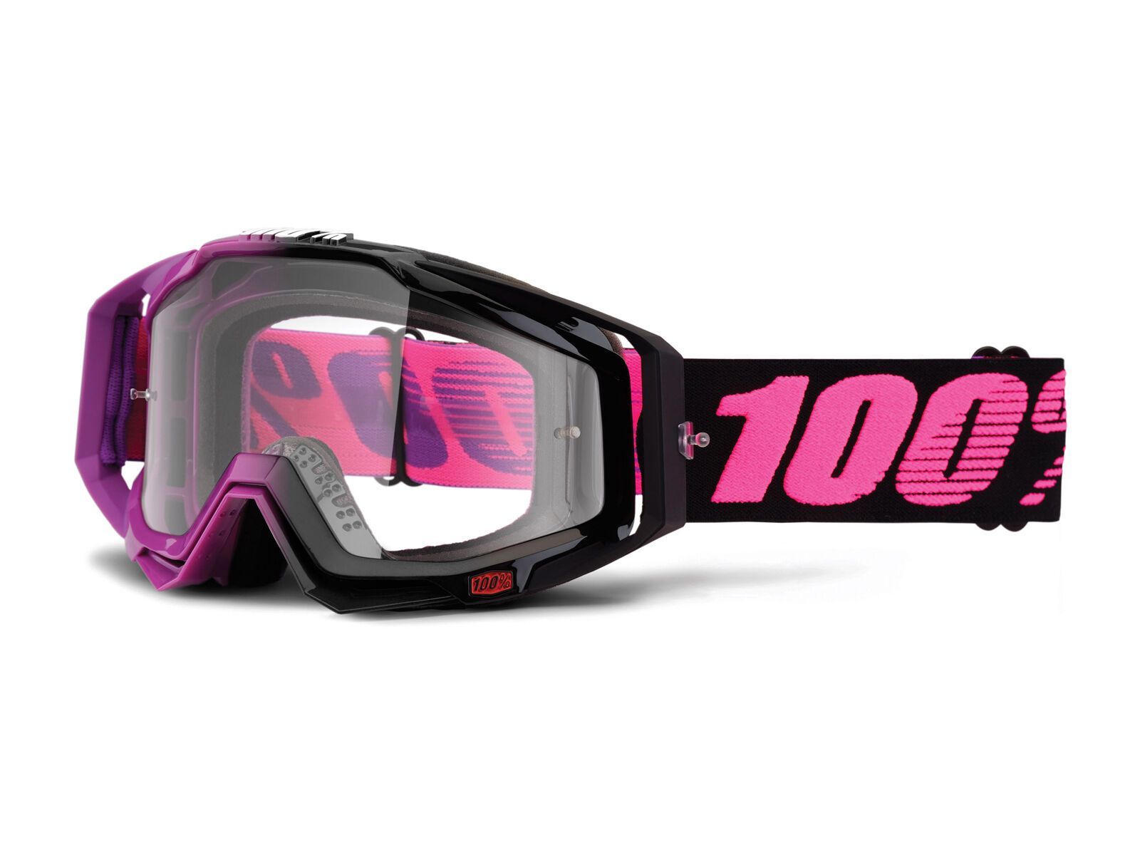 100% Racecraft inkl. Wechselscheibe, haribo/Lens: mirror red - Bild 3