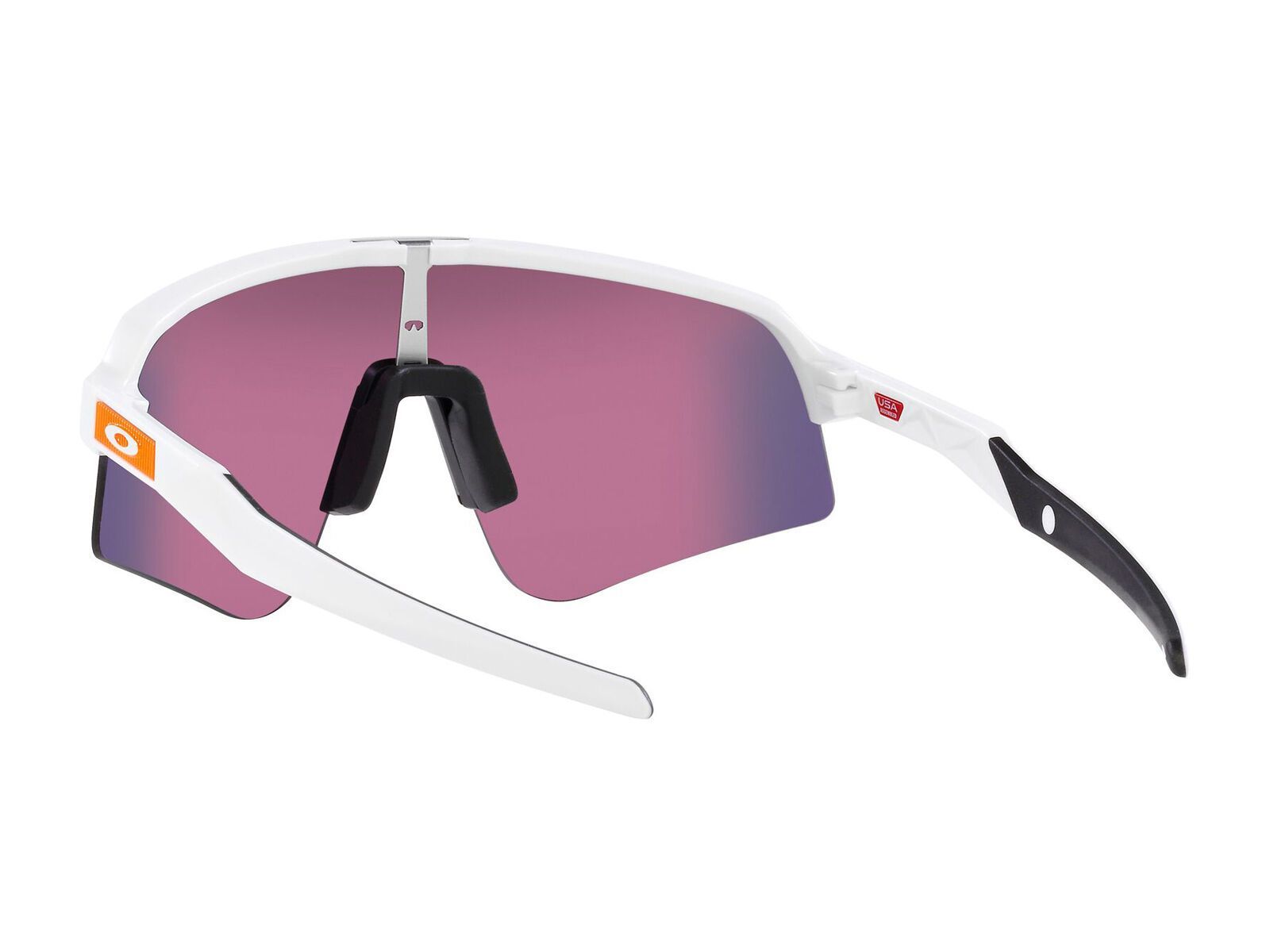 Oakley Sutro Lite Sweep, Prizm Road / matte white - Bild 5