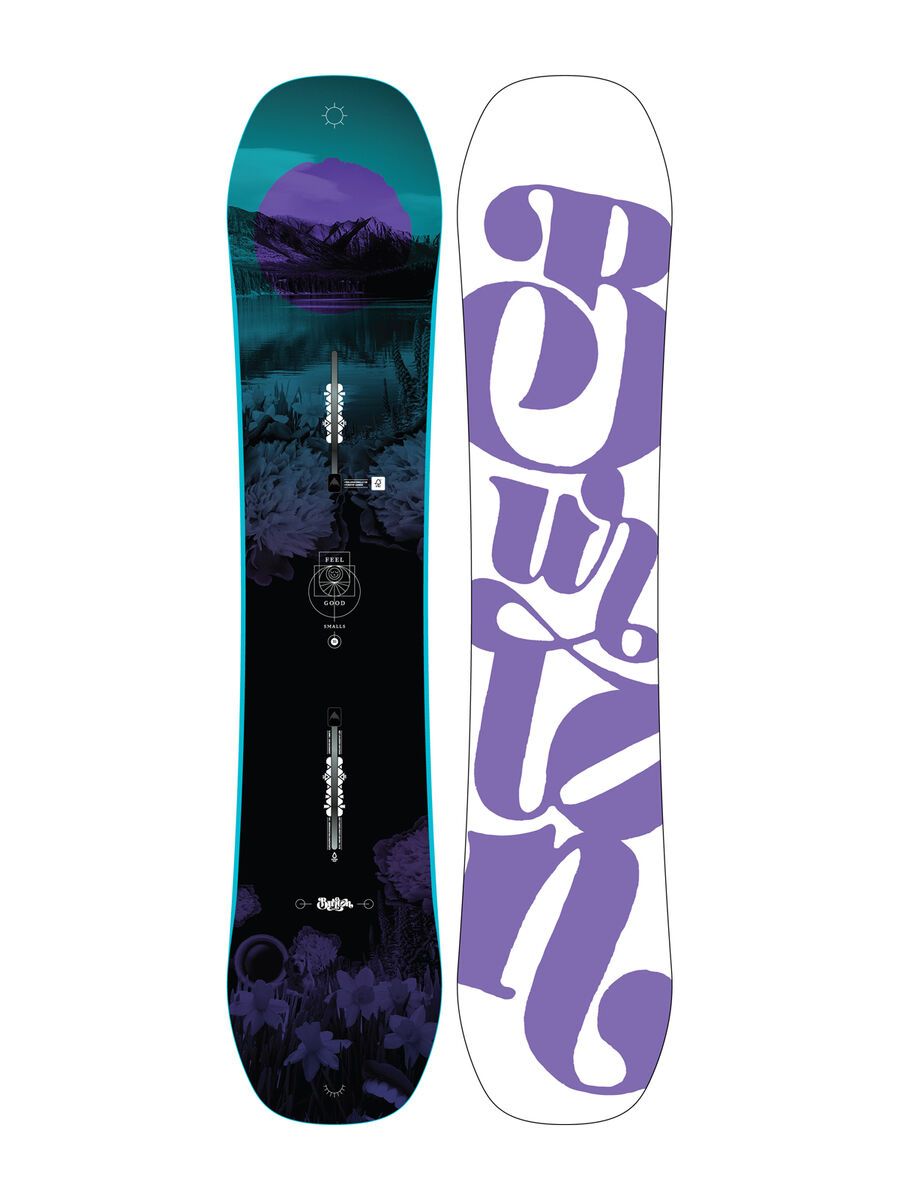Set: Burton Feelgood Smalls 2019 + Burton Mission Smalls blue boy - Bild 2