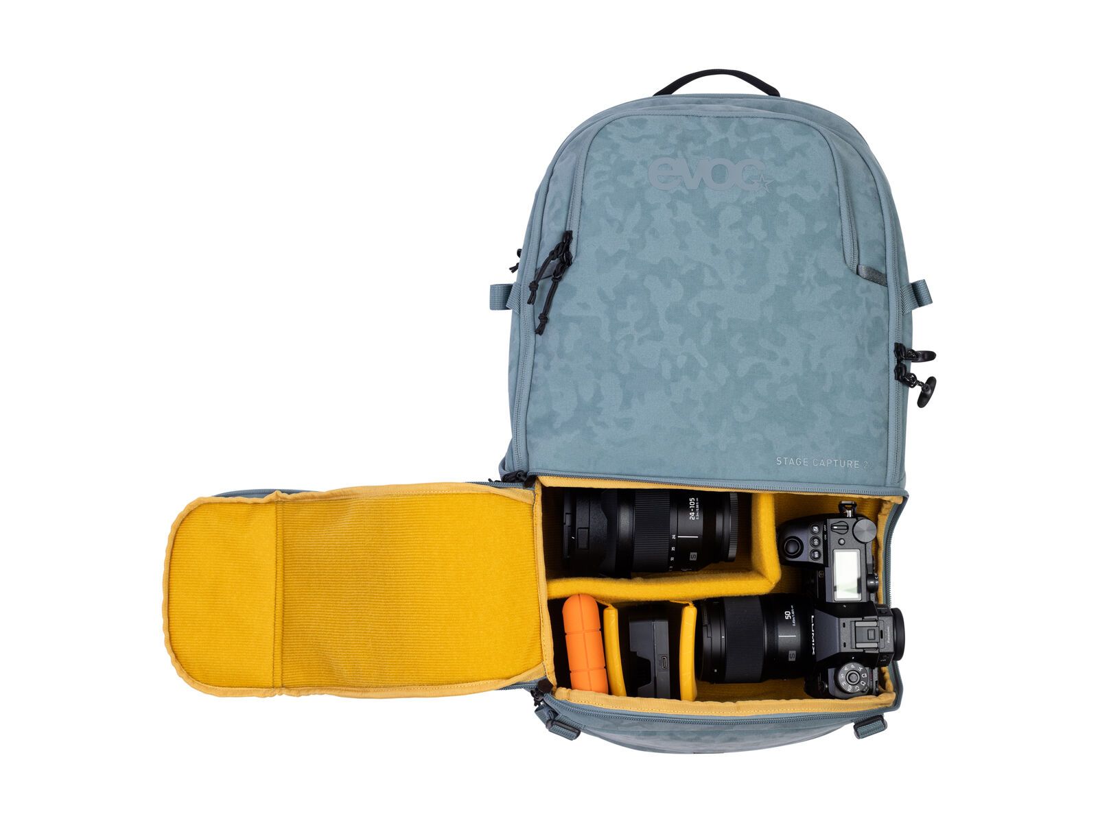 Evoc Stage Capture 22, steel - Bild 15