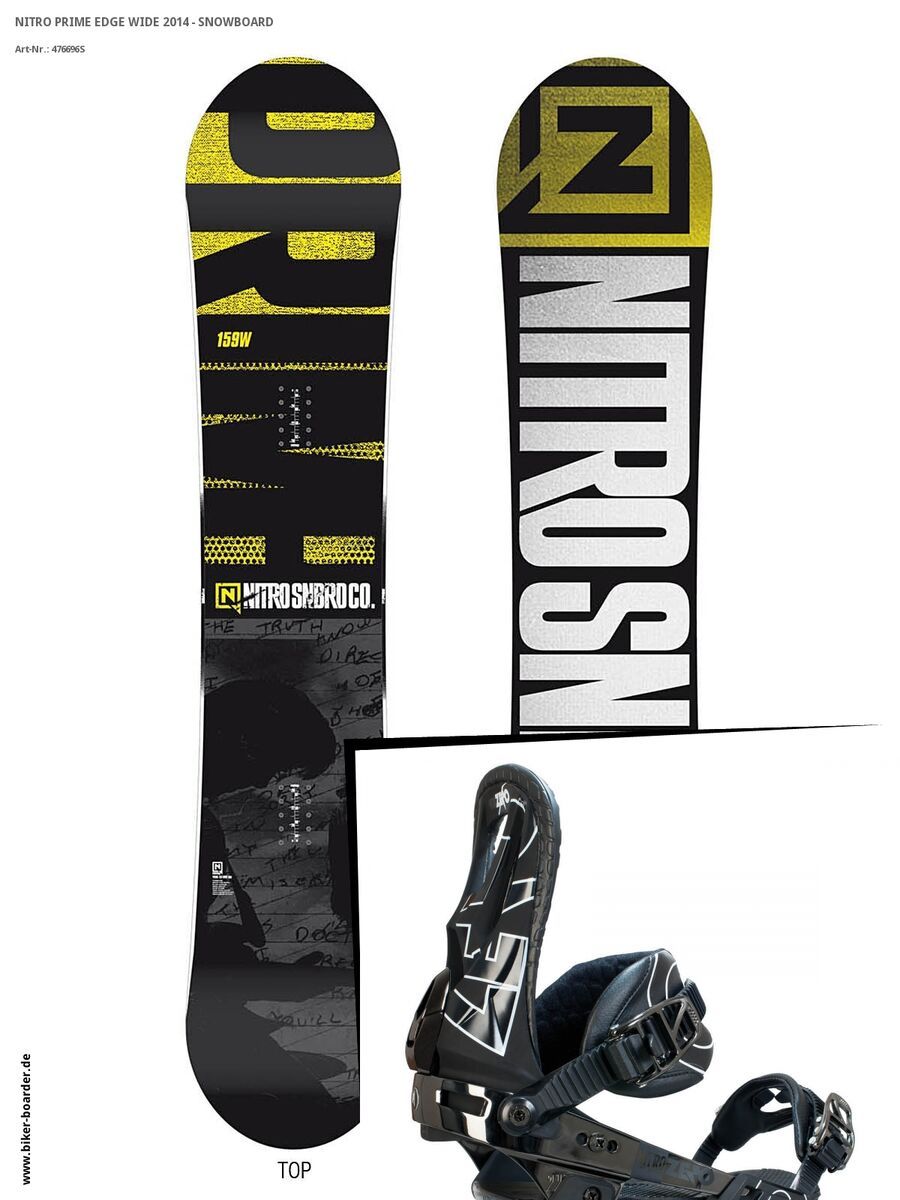 Set: Nitro Prime Edge Wide  +  Zero (476866S) - Bild 1