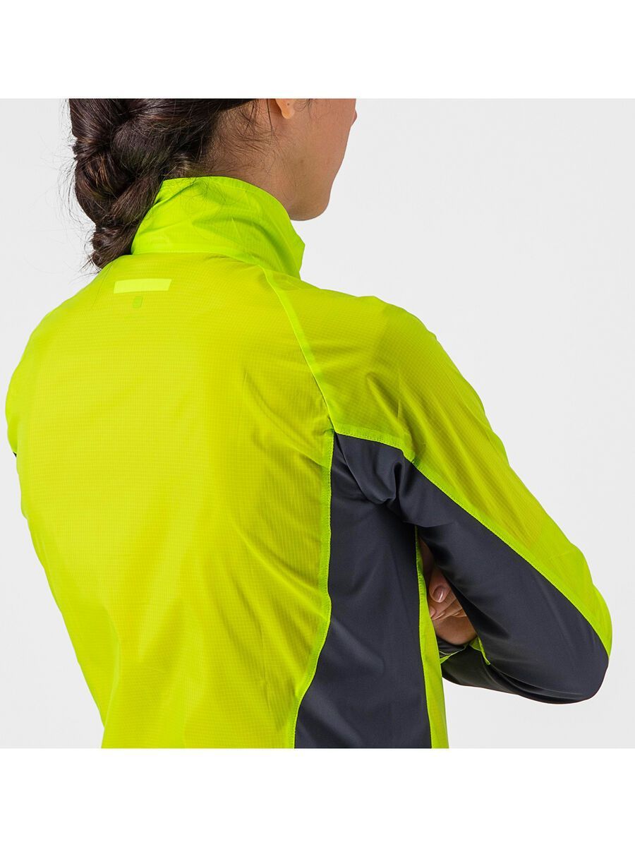 Castelli Squadra Stretch W Jacket, electric lime/dark gray - Bild 5