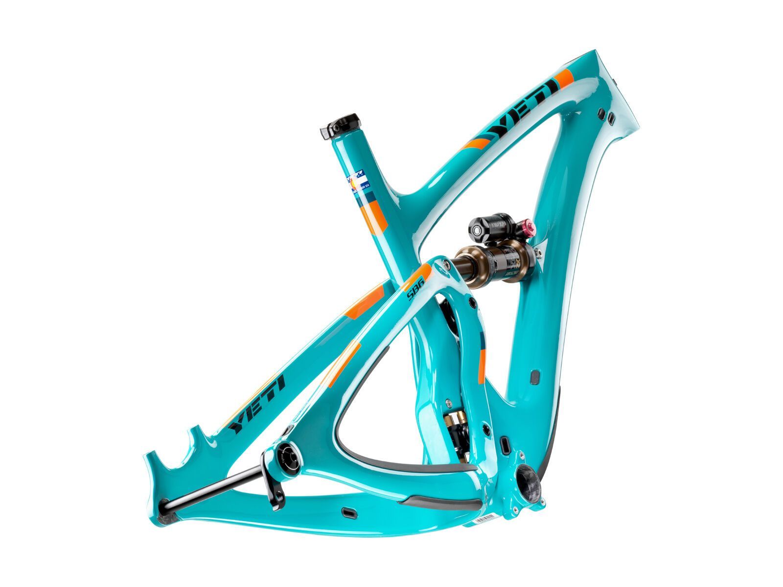 Yeti SB6 T-Series Frame, turquoise - Bild 4