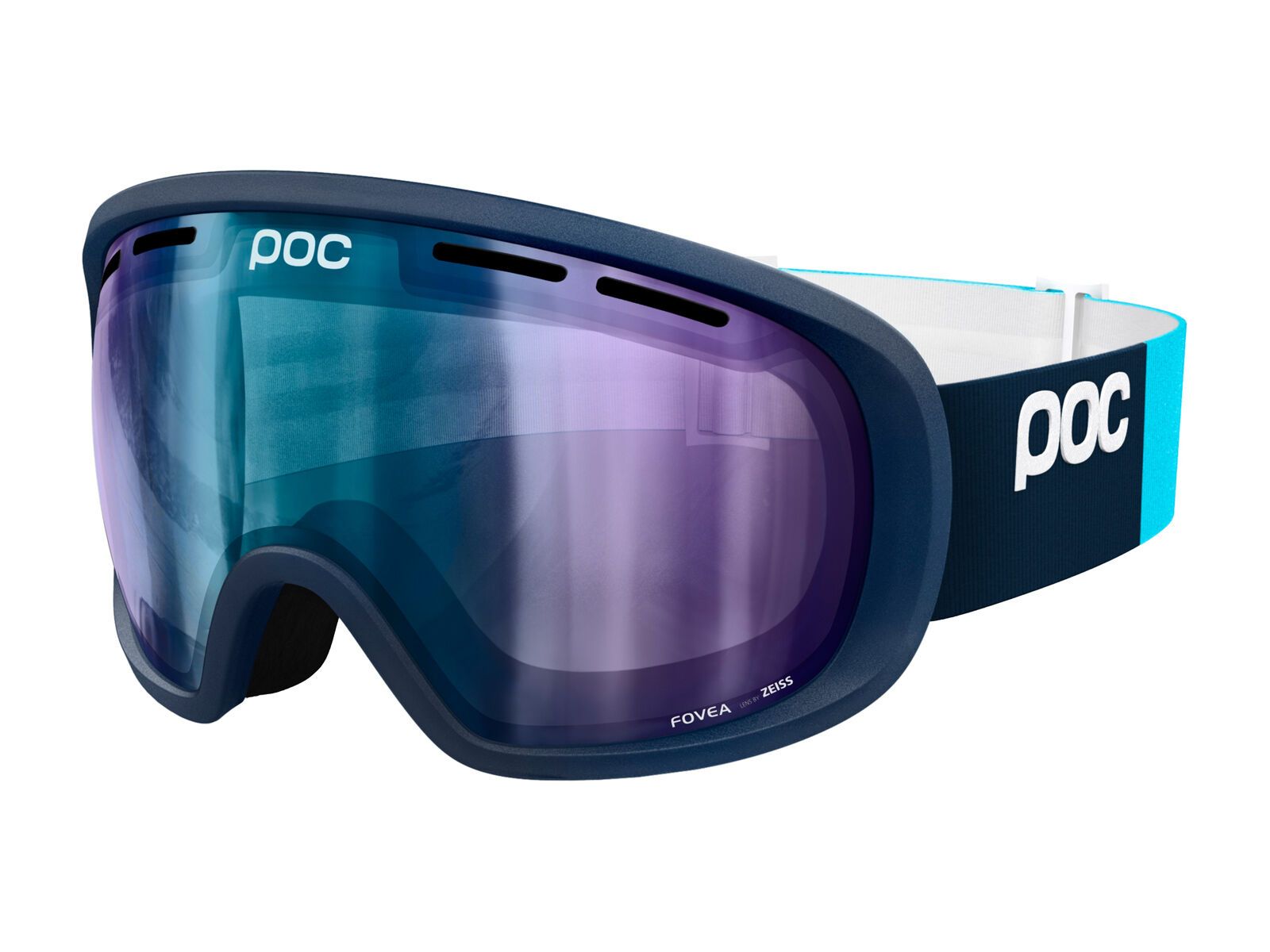 POC Fovea, nickel blue/Lens: bronze mirror blue - Bild 1