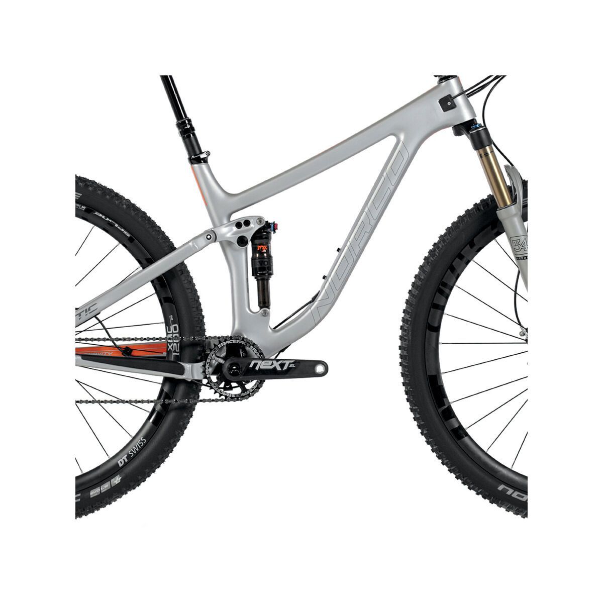 Norco Optic C 9.1, silver/orange - Bild 3
