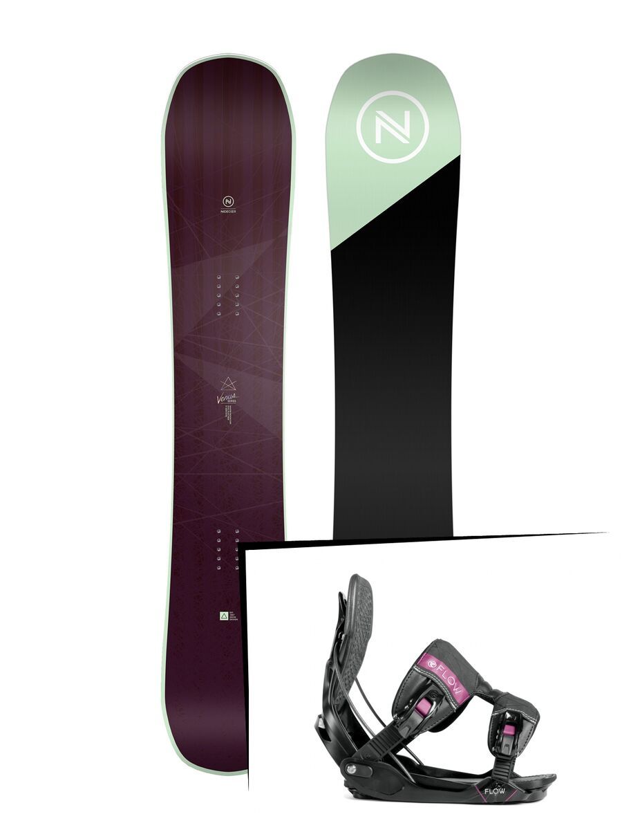 Set: Nidecker Venus 2019 + Flow Minx (2226586S) - Bild 1