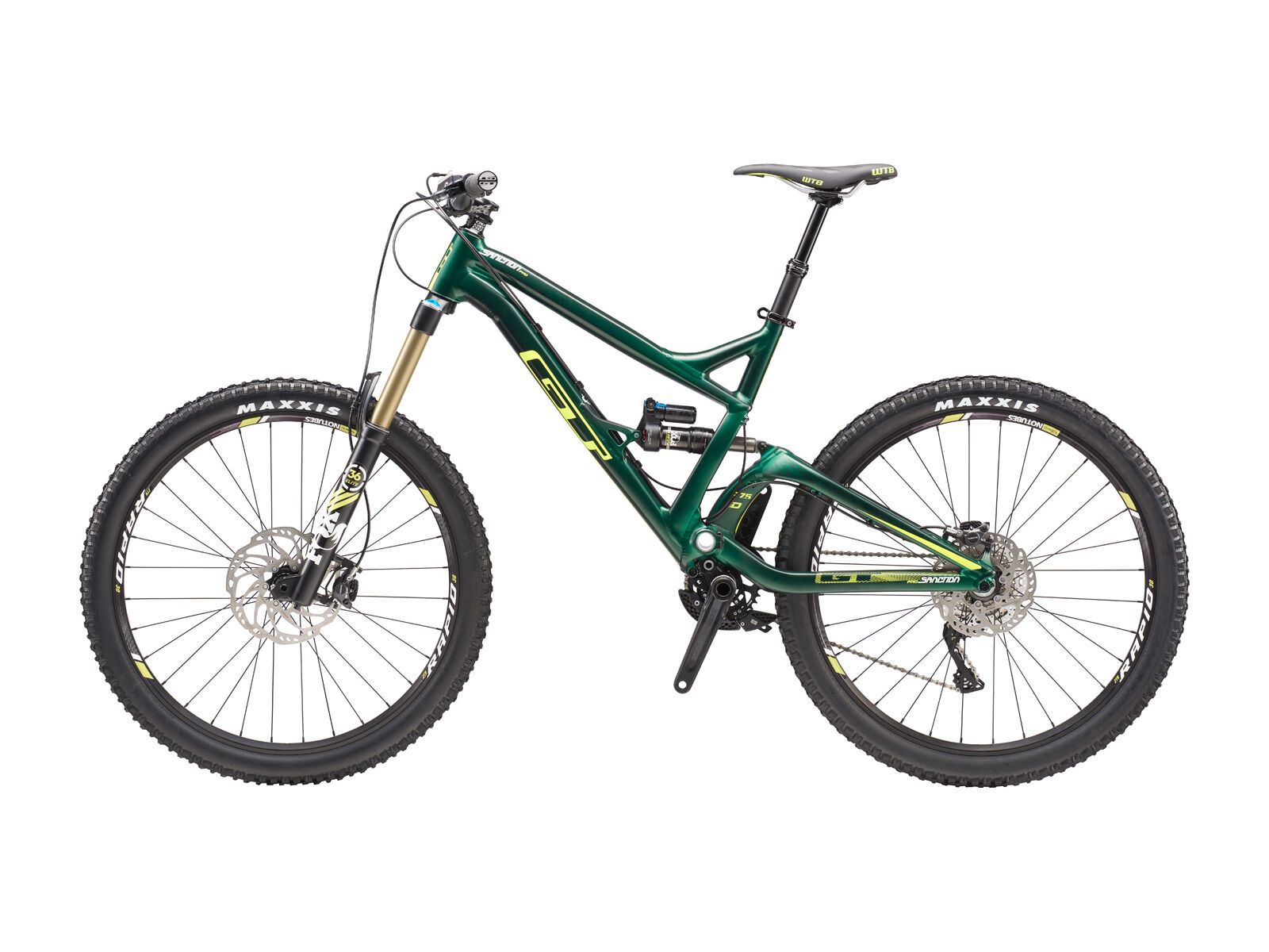 GT Sanction Pro 27.5, green/neon yellow - Bild 2