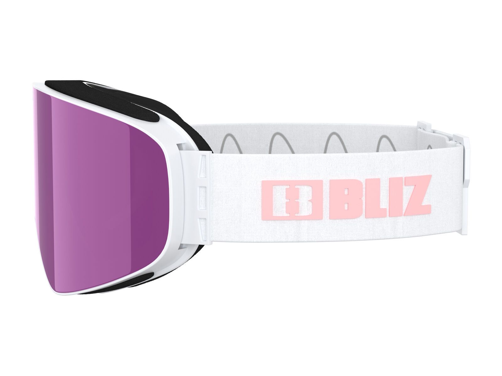 Bliz Flow, Brown Pink / matte white - Bild 2