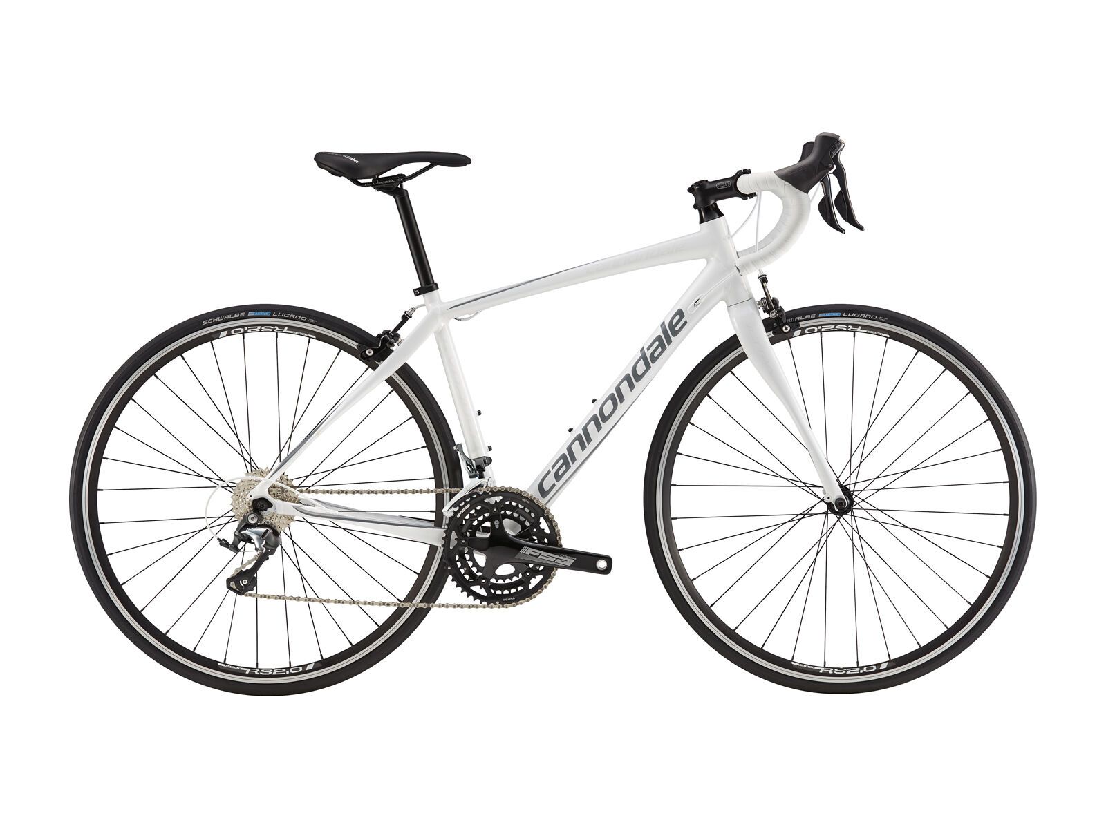 Cannondale Synapse Women's Tiagra 6, magnesium white w/ super sparkle silver, super sparkle grey and transparent pear - Bild 1