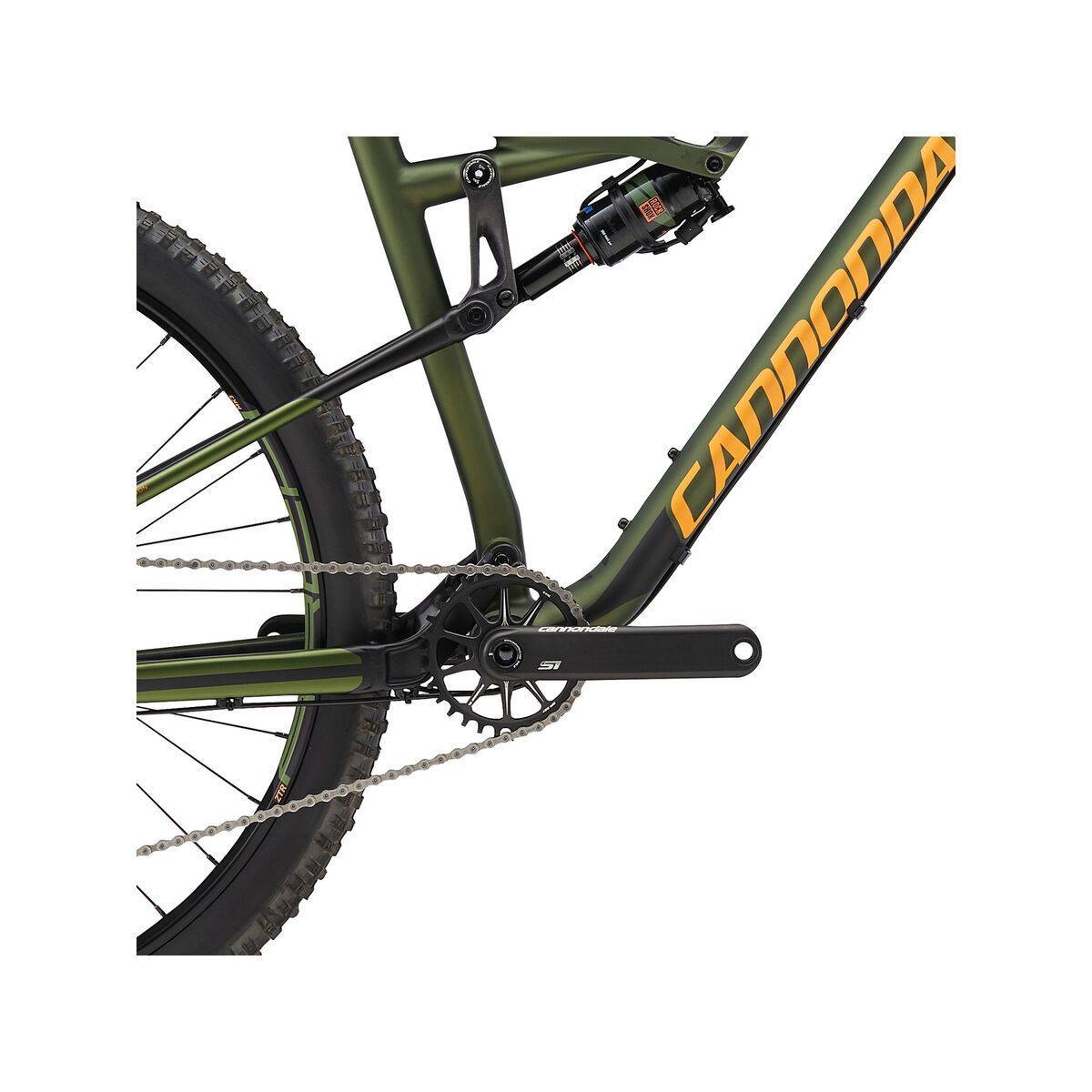 Cannondale Habit Carbon 2, vulcan green w/ acid orange and jet black, matte - VUG - Bild 3