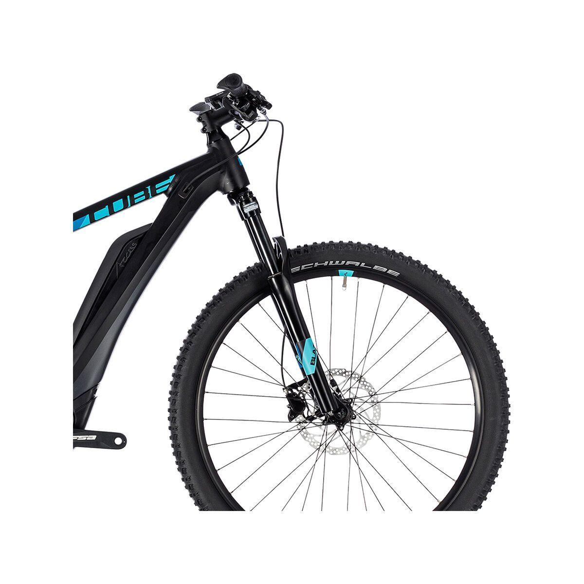 Cube Access Hybrid ONE 400 27.5, black´n´aqua - Bild 7