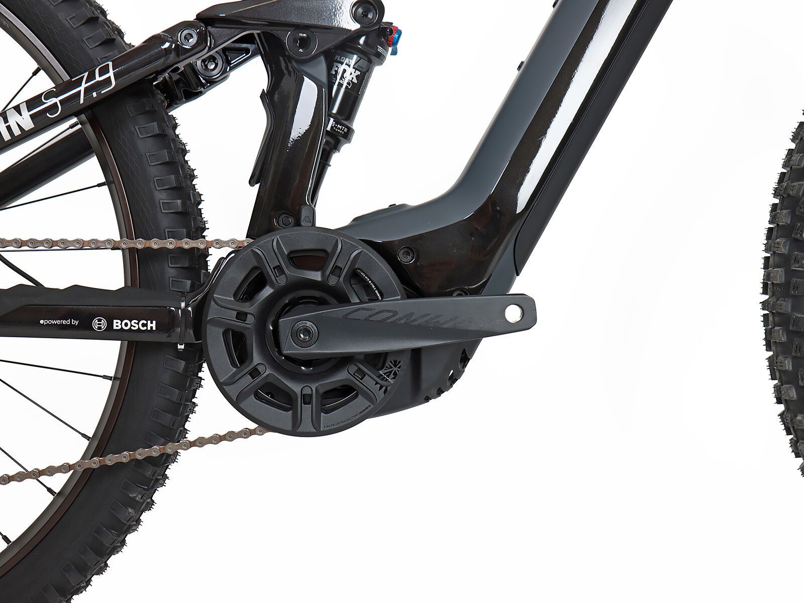 Conway Xyron S 7.9 Carbon, black metallic / silver matt - Bild 3