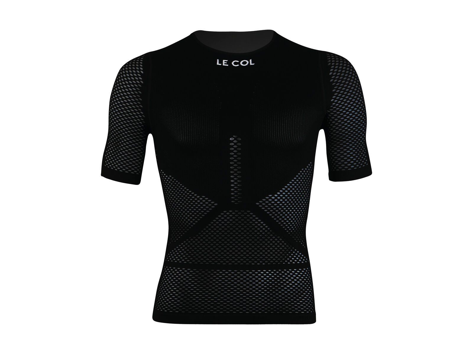Le Col Unisex Pro Mesh Short Sleeve Base Layer, black - Bild 1
