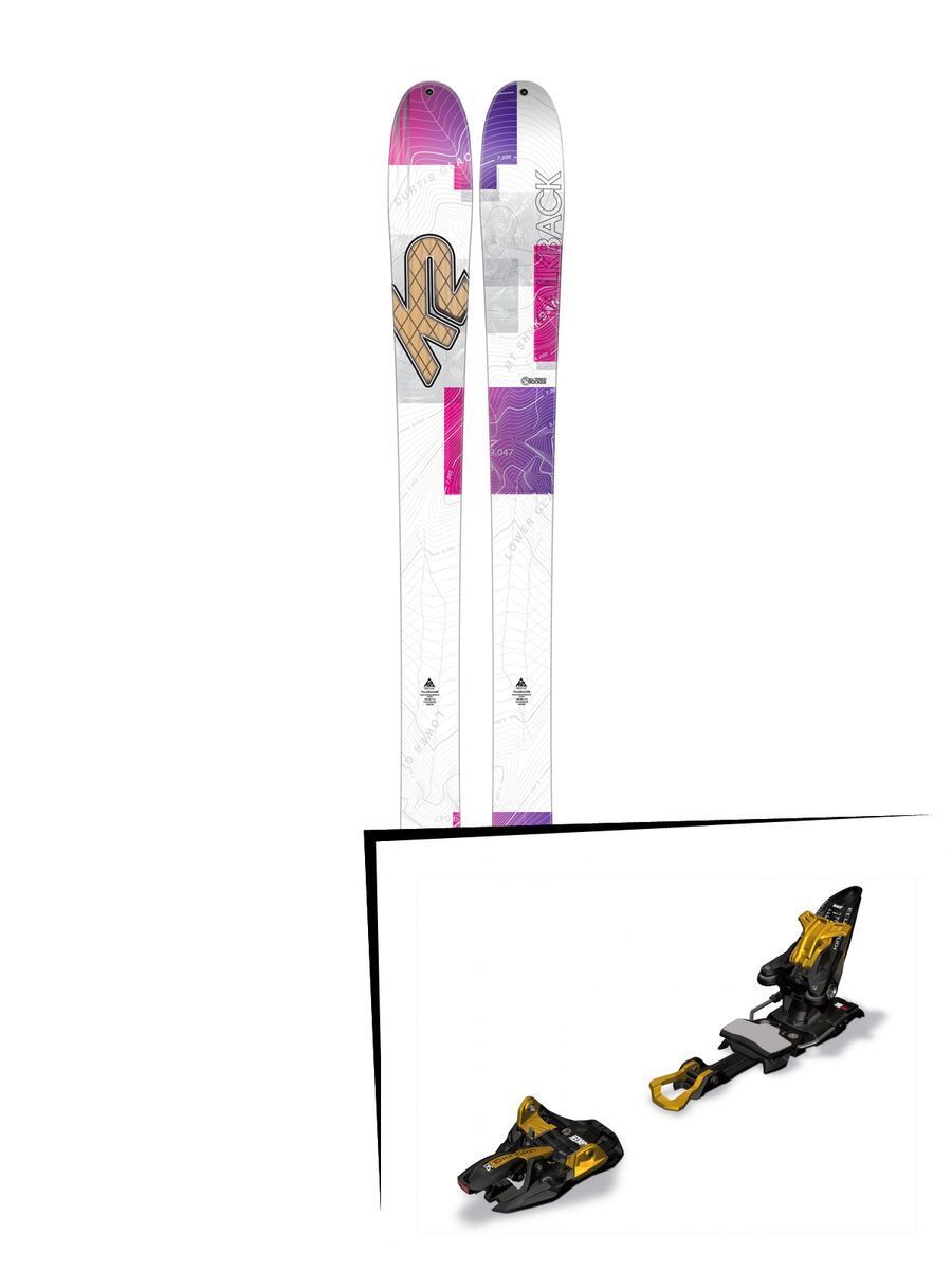 K2 SKI Set: Talkback 88 2016 + Marker Kingpin 13 - Bild 1