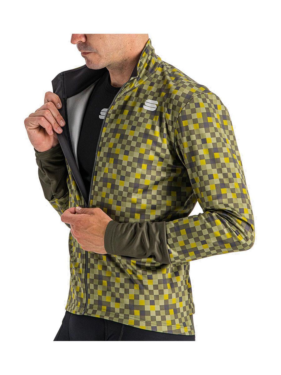 Sportful Pixel Jacket, beetle - Bild 7