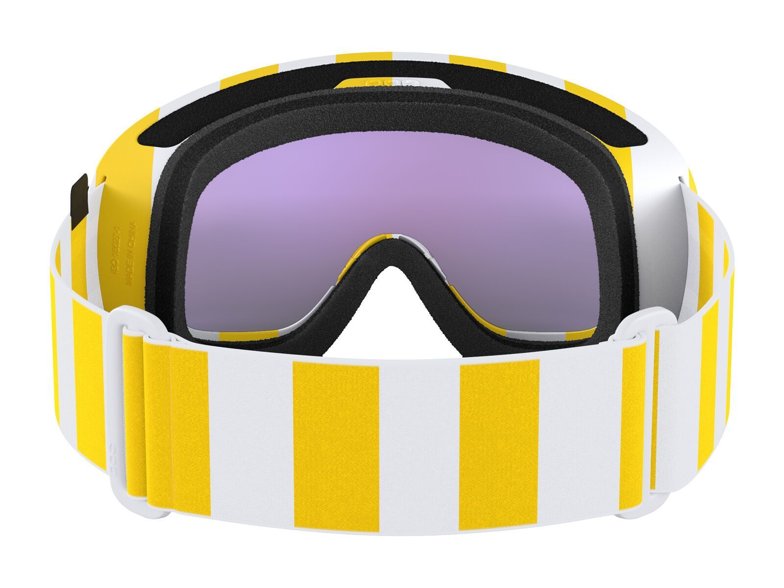 POC Fovea Mid, Clarity Hi. Intense Partly Sunny Blue / jaune/blanc - Bild 4
