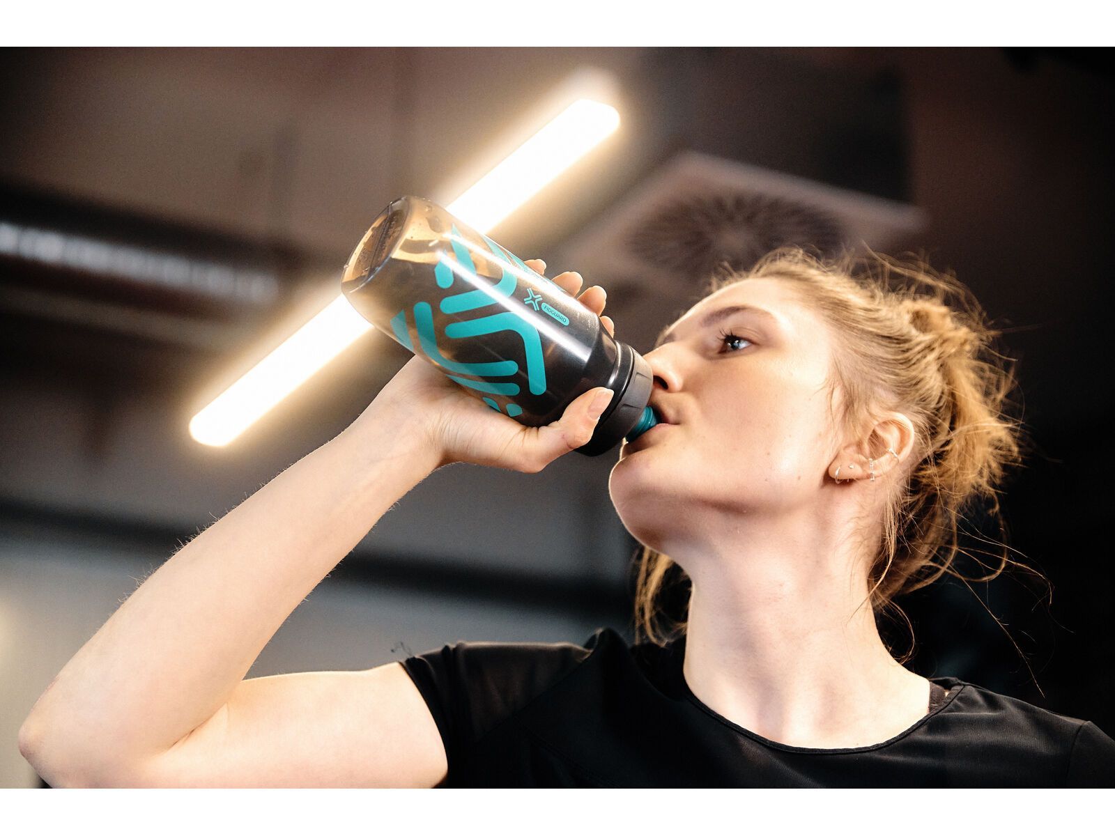 Fidlock Fidguard Bottle 600 Antibacterial, transparent black/green - Bild 9