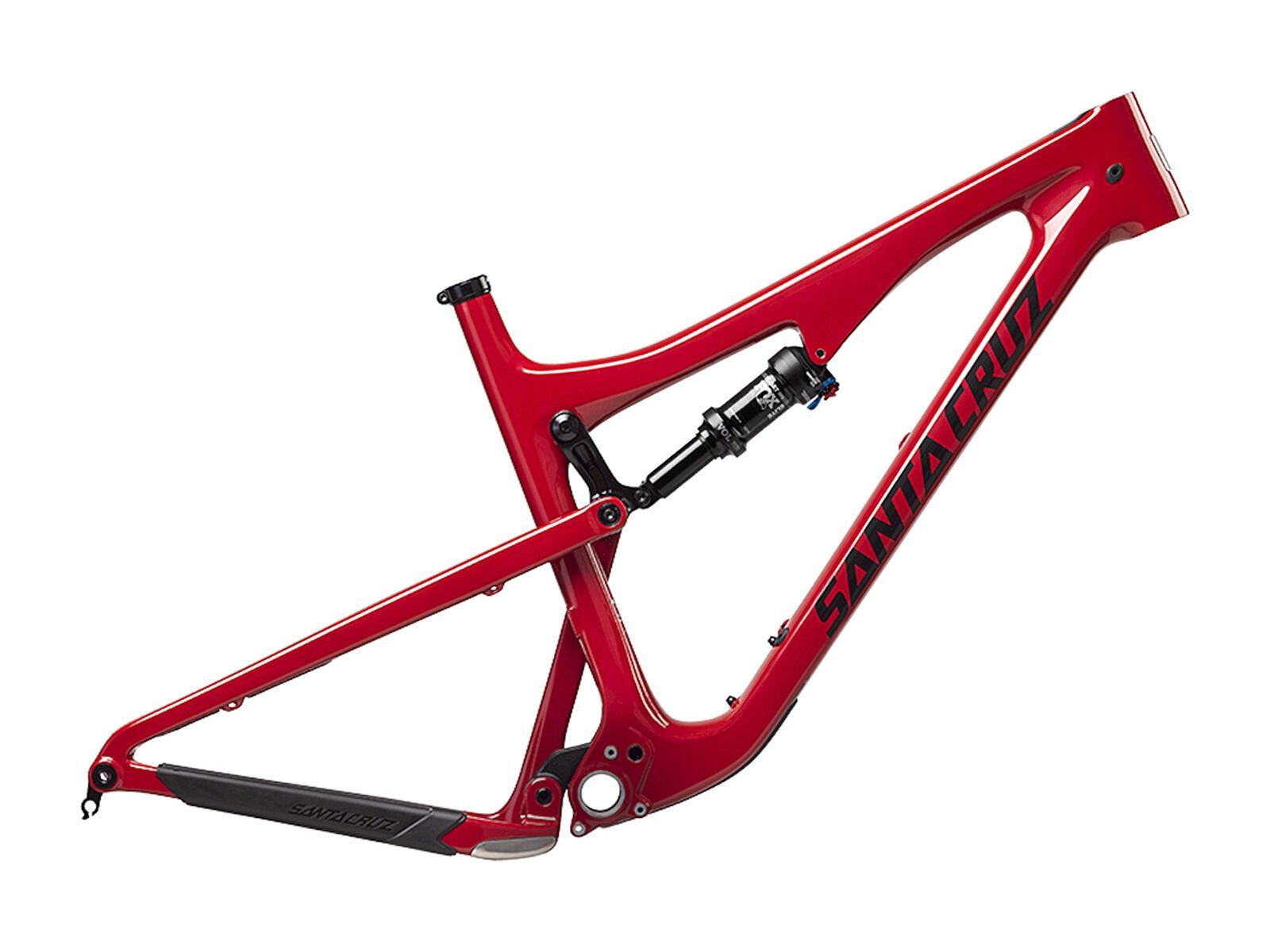Santa Cruz 5010 CC Frameset Fox Performance Elite, gloss sriracha and black - Bild 1