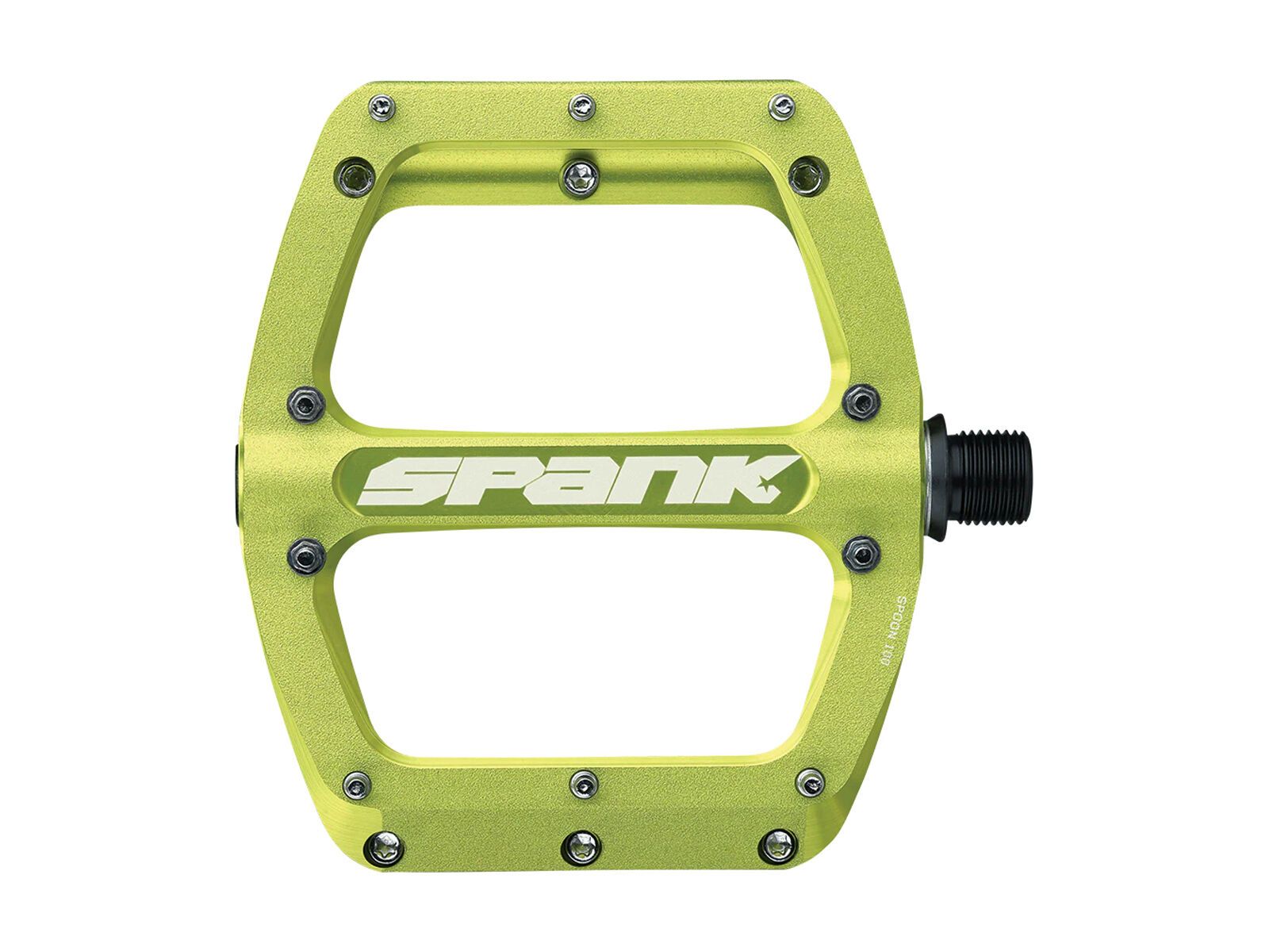 Spank Spoon Reboot Flat Pedal - S, green - Bild 1