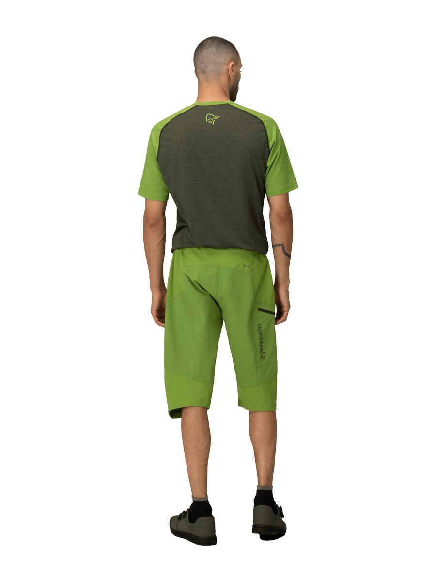 Norrona fjørå flex1 Shorts M's, norrona green - Bild 4
