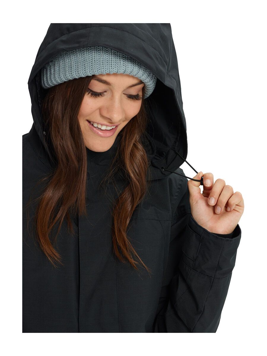 Burton Women's Jet Set Jacket, true black heather - Bild 7