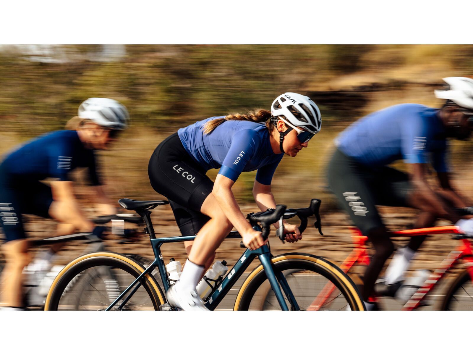 Le Col Womens Pro Bib Shorts II, black/white - Bild 10